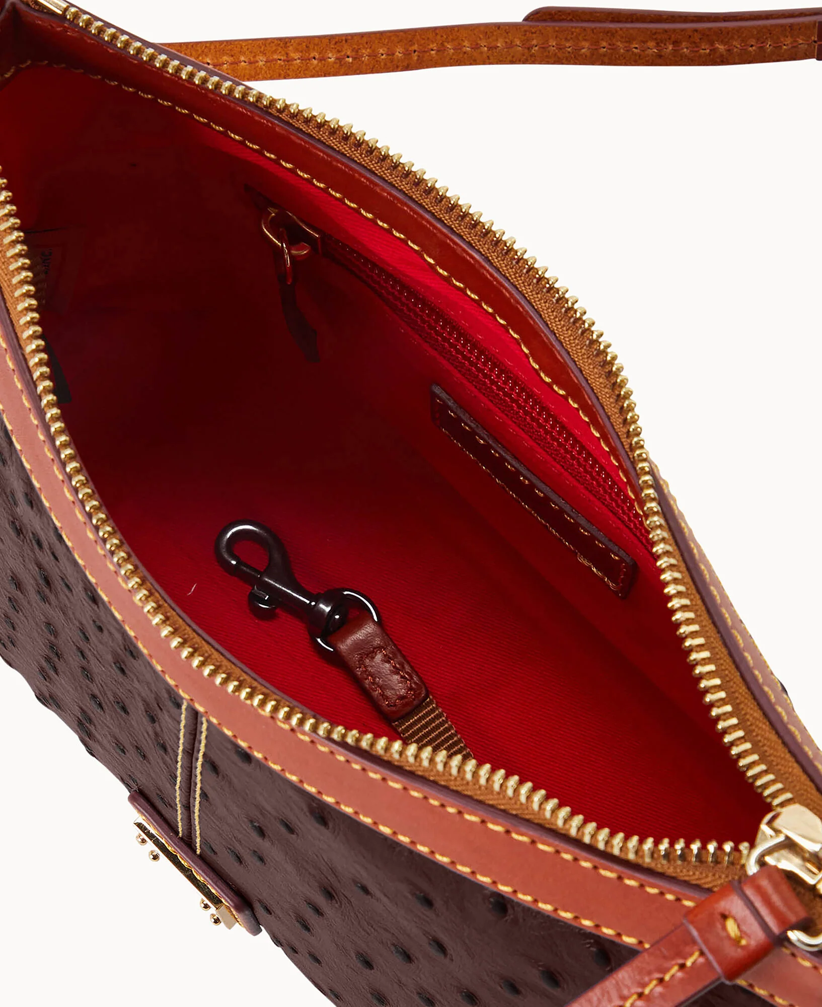 Ostrich Crossbody Pouch - Image 16