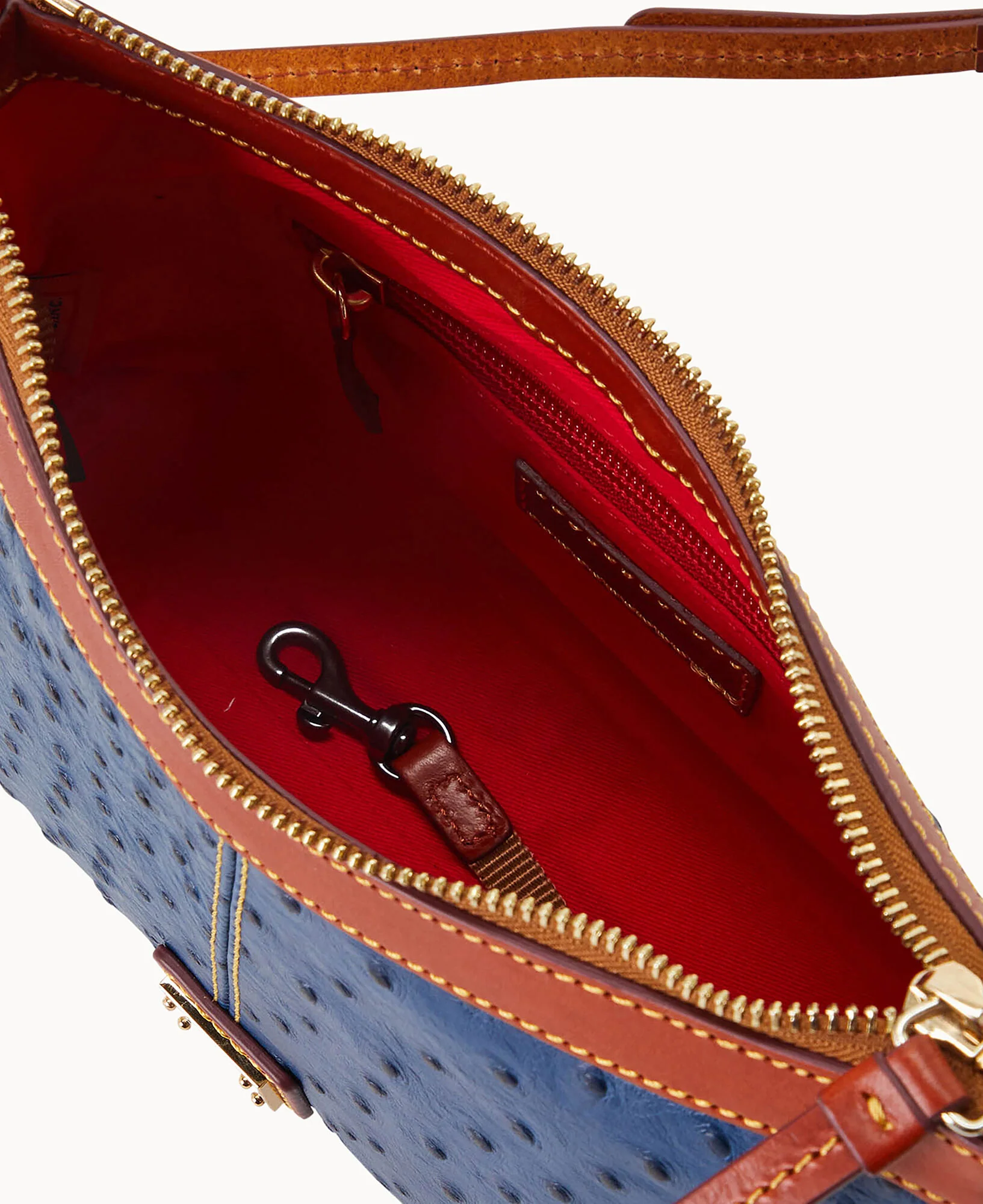 Ostrich Crossbody Pouch - Image 24