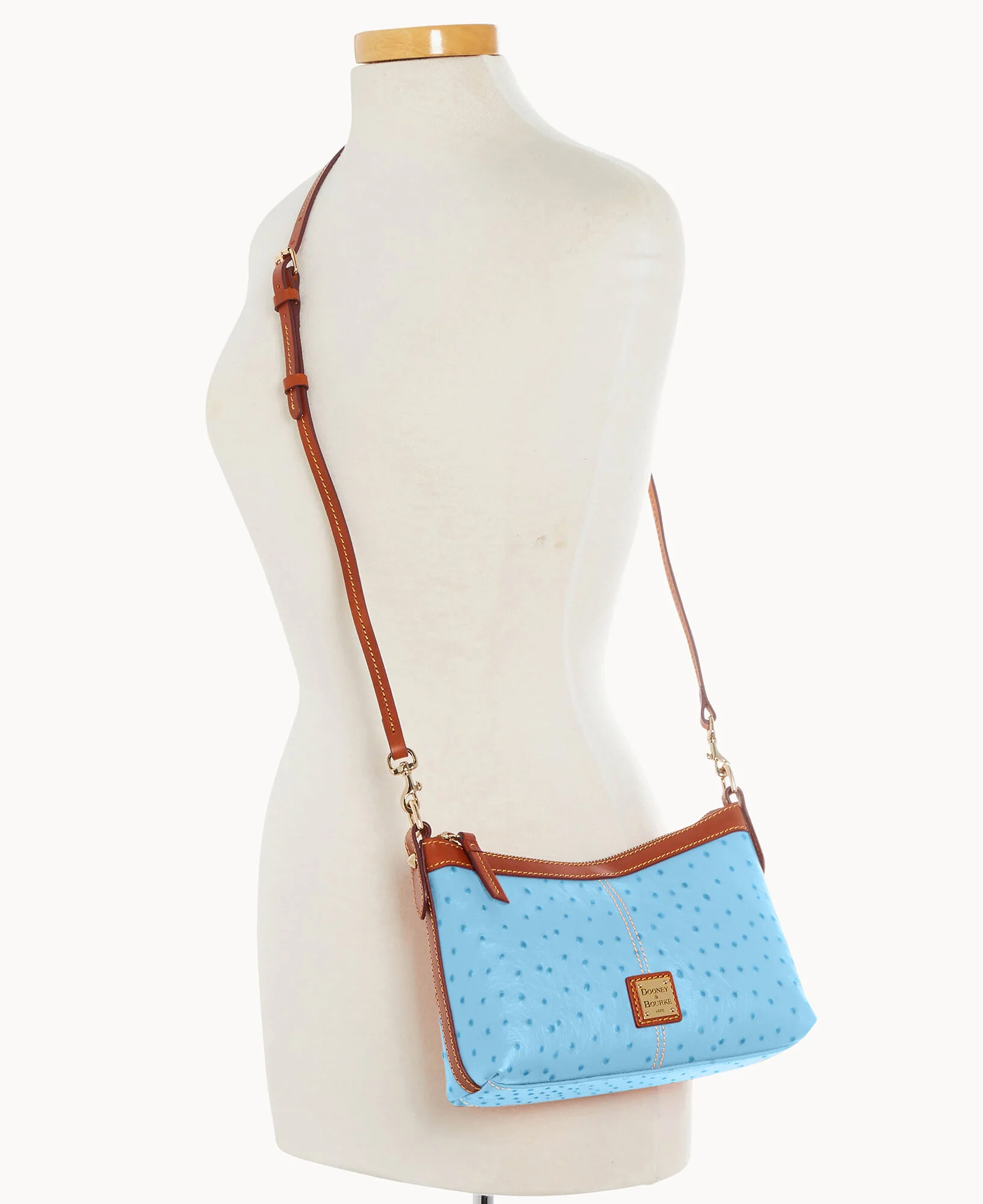 Ostrich Crossbody Pouch - Image 41
