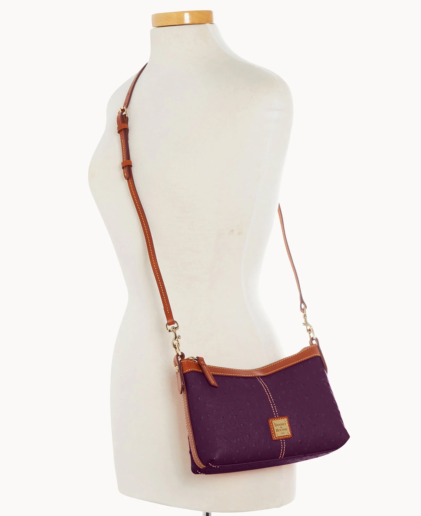 Ostrich Crossbody Pouch - Image 44
