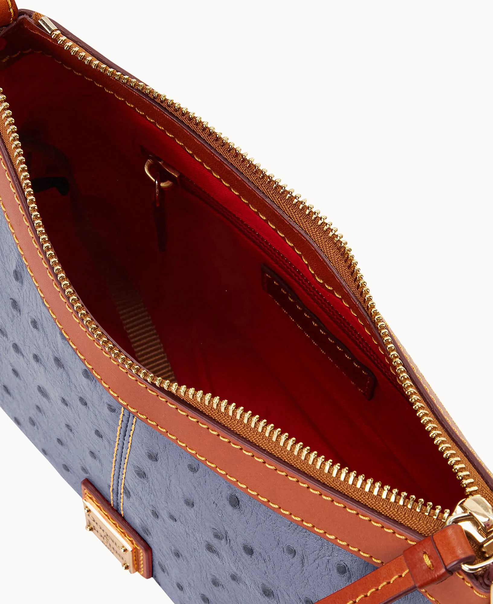 Ostrich Crossbody Pouch - Image 46