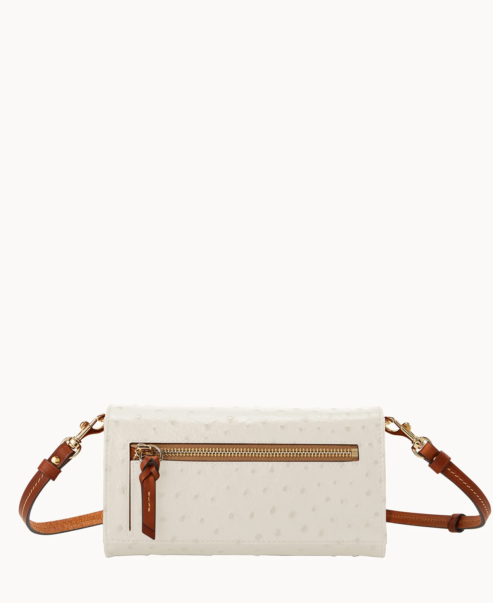 Ostrich Daphne Crossbody Wallet - Image 13
