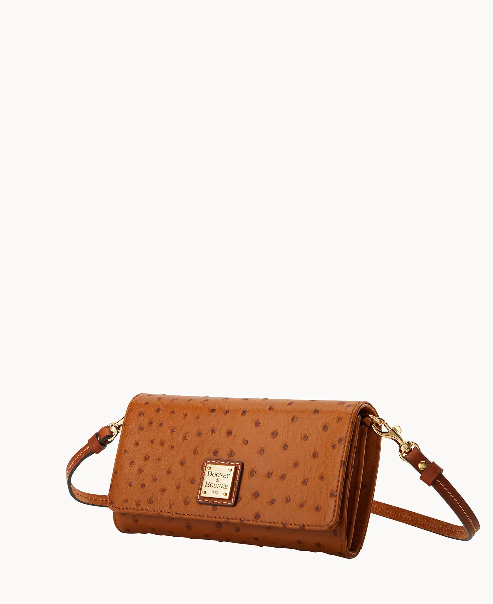 Ostrich Daphne Crossbody Wallet - Image 14