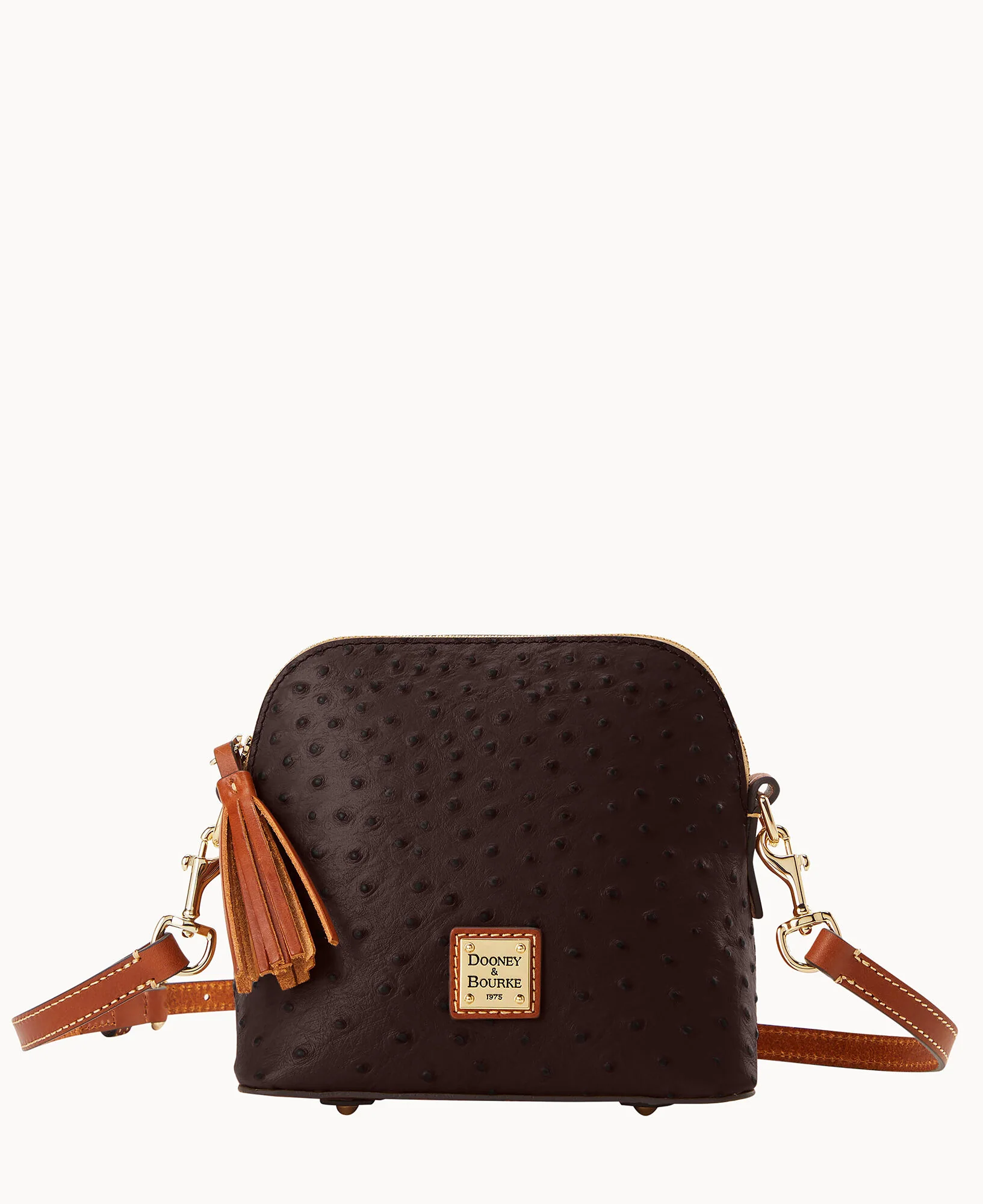 Ostrich Domed Crossbody - Image 11