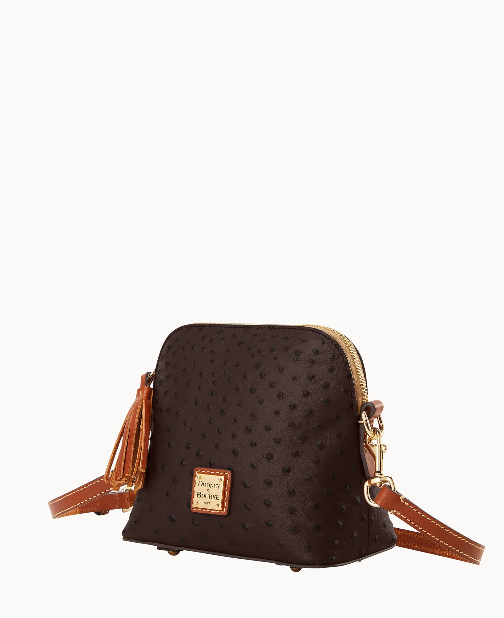 Ostrich Domed Crossbody - Image 12