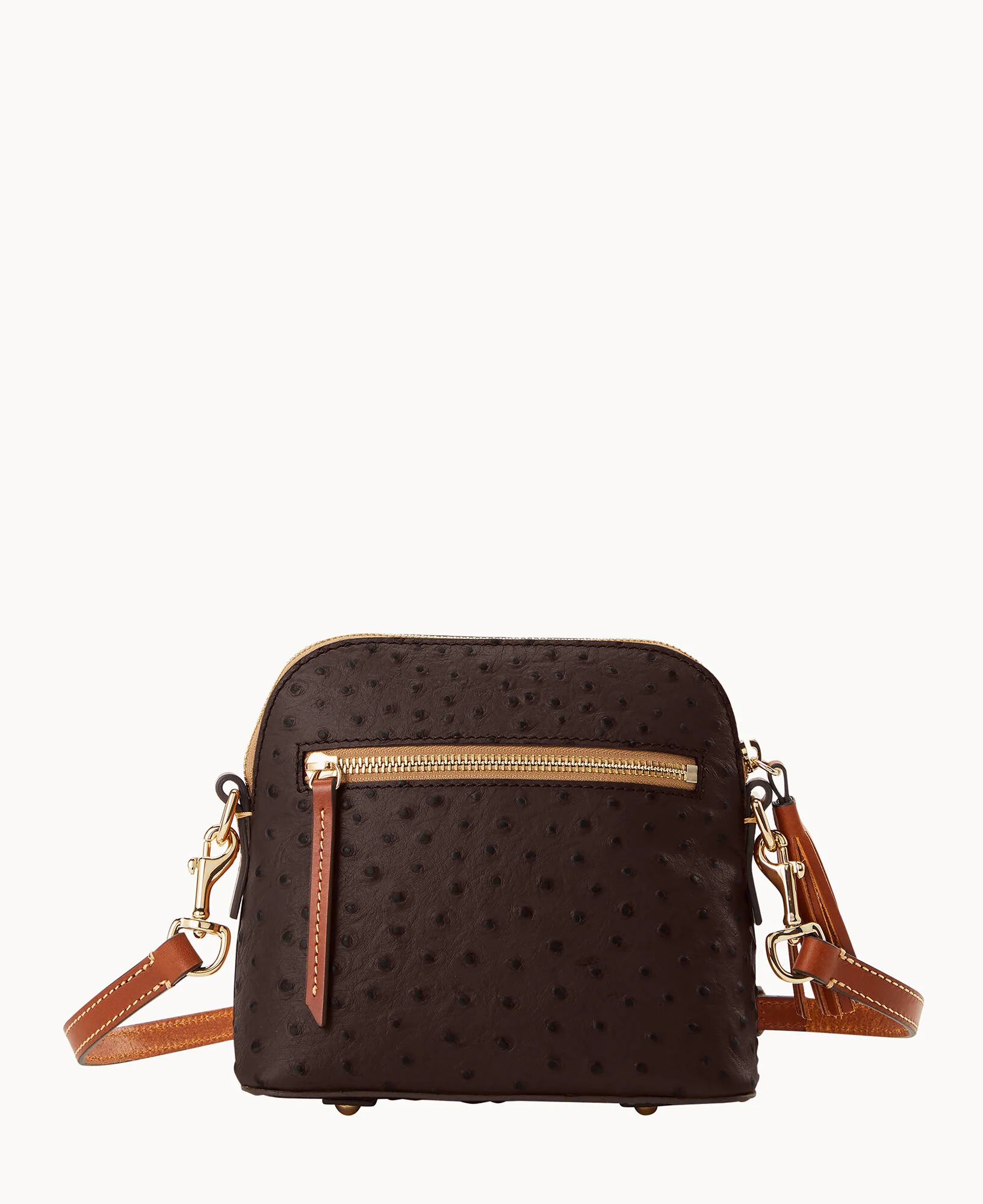 Ostrich Domed Crossbody - Image 14