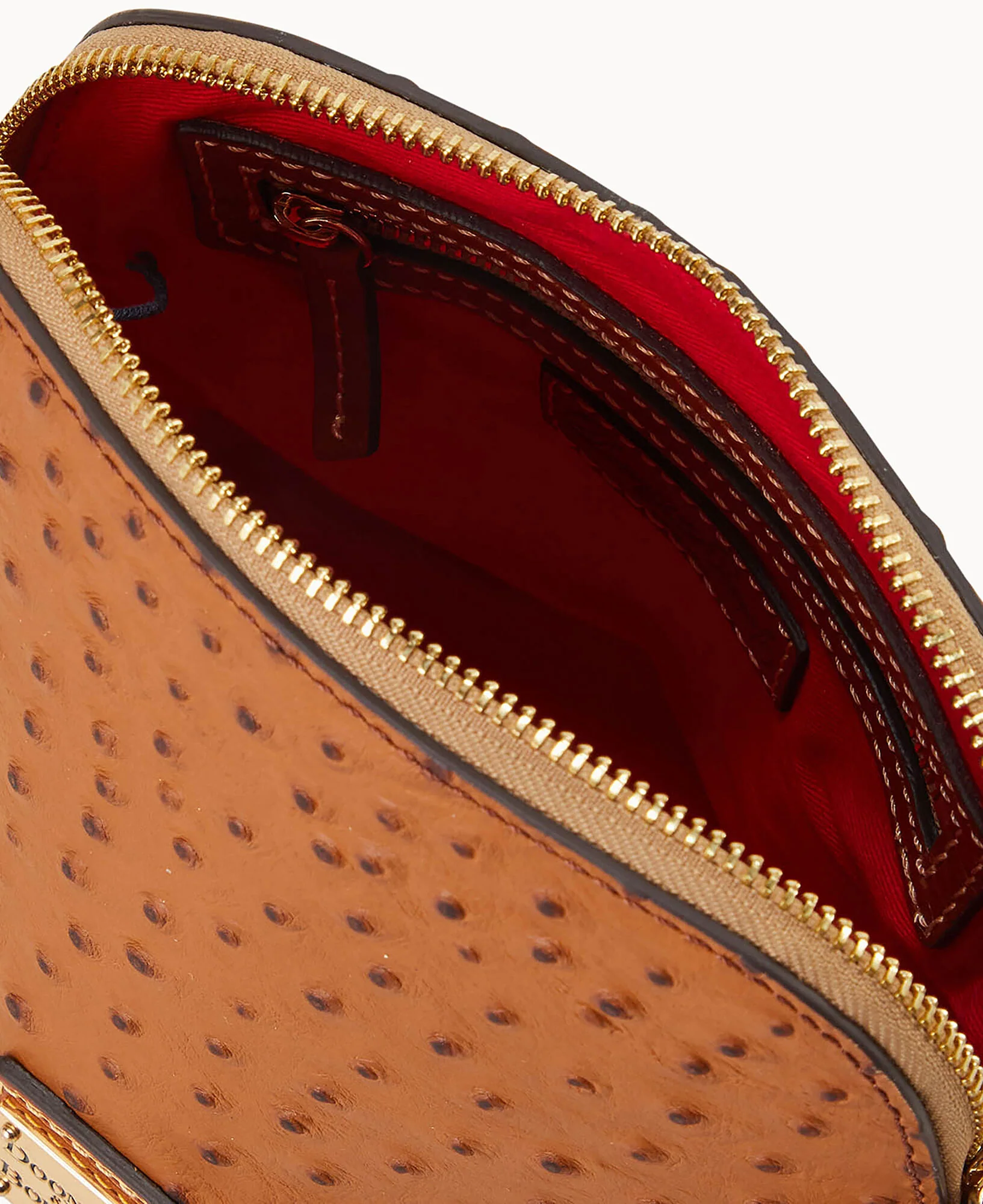 Ostrich Domed Crossbody - Image 3