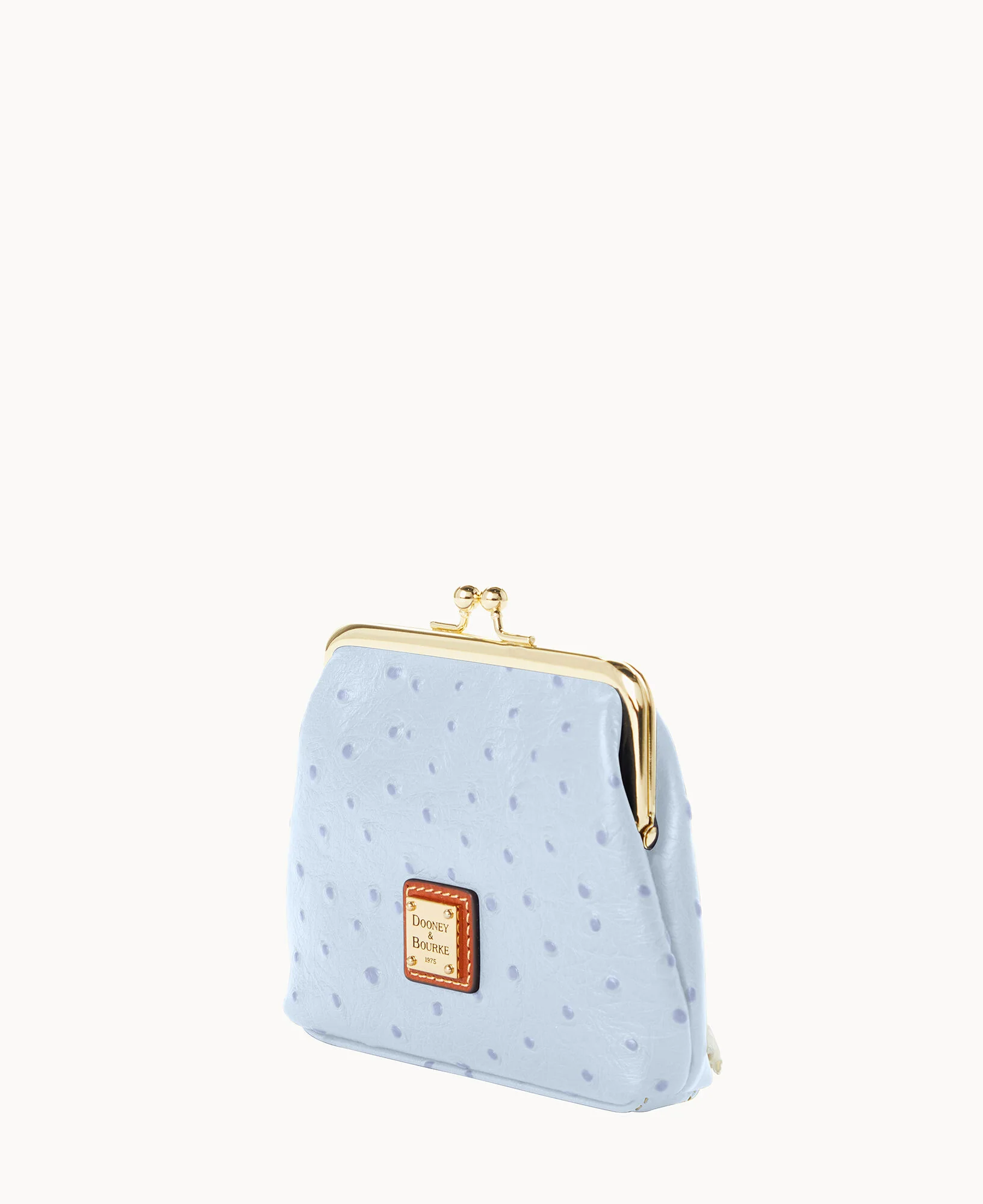 Ostrich Large Framed Purse - Image 10