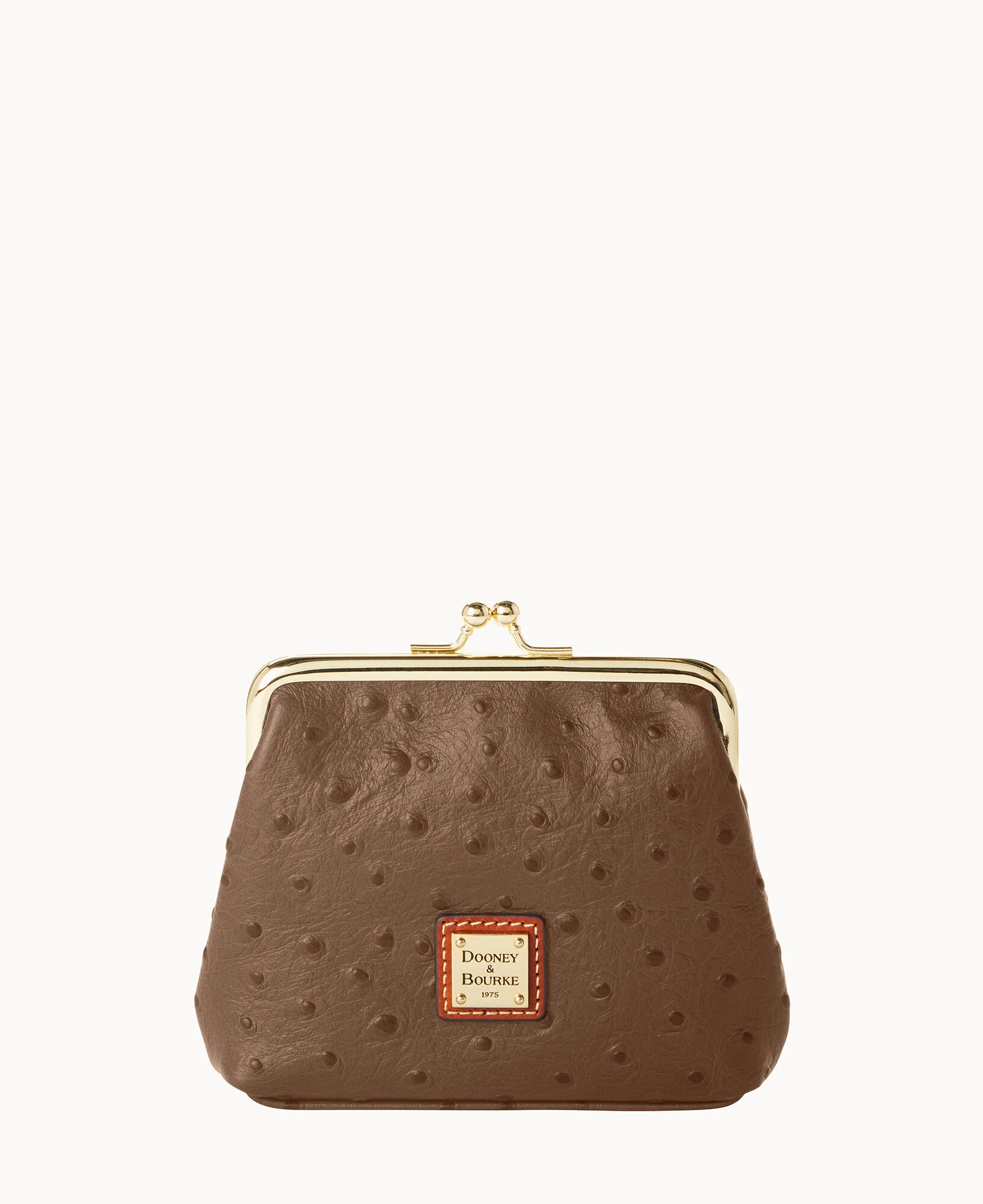 Ostrich Large Framed Purse - Image 15