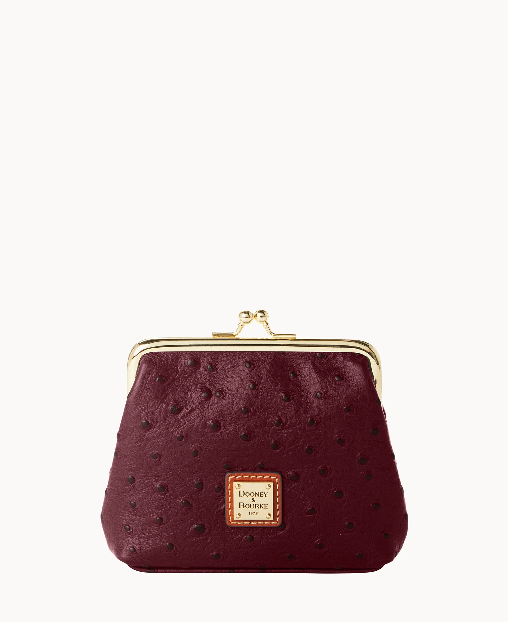 Ostrich Large Framed Purse - Image 18