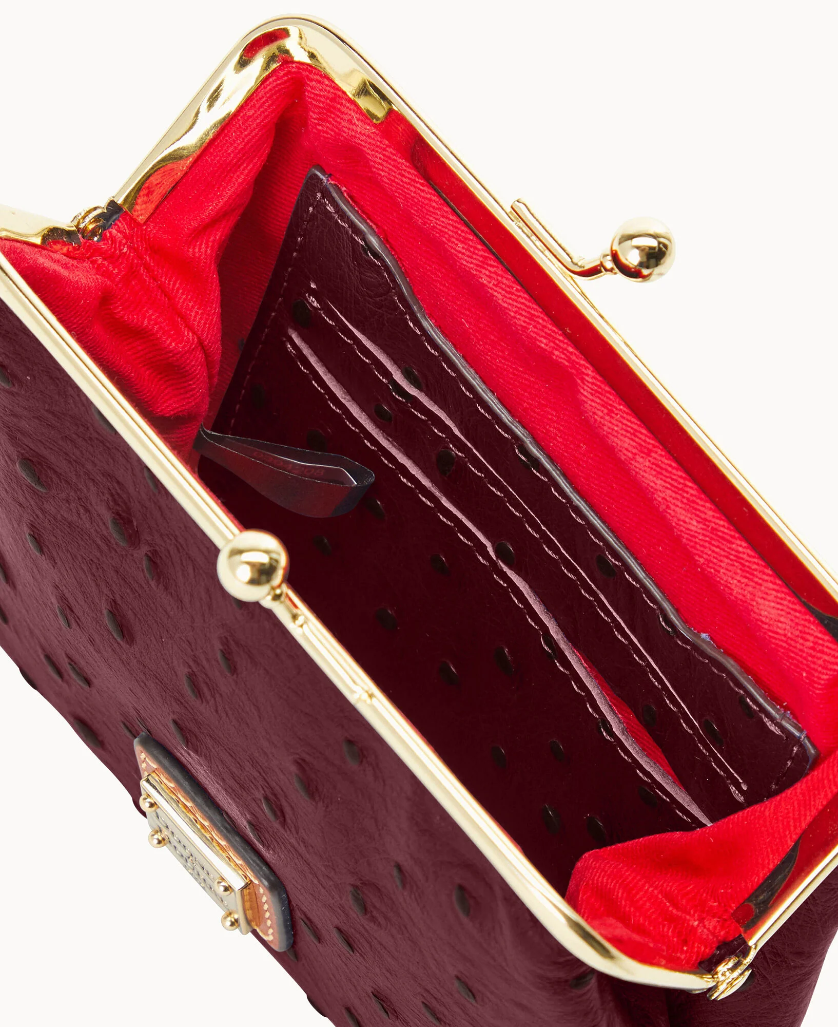 Ostrich Large Framed Purse - Image 20