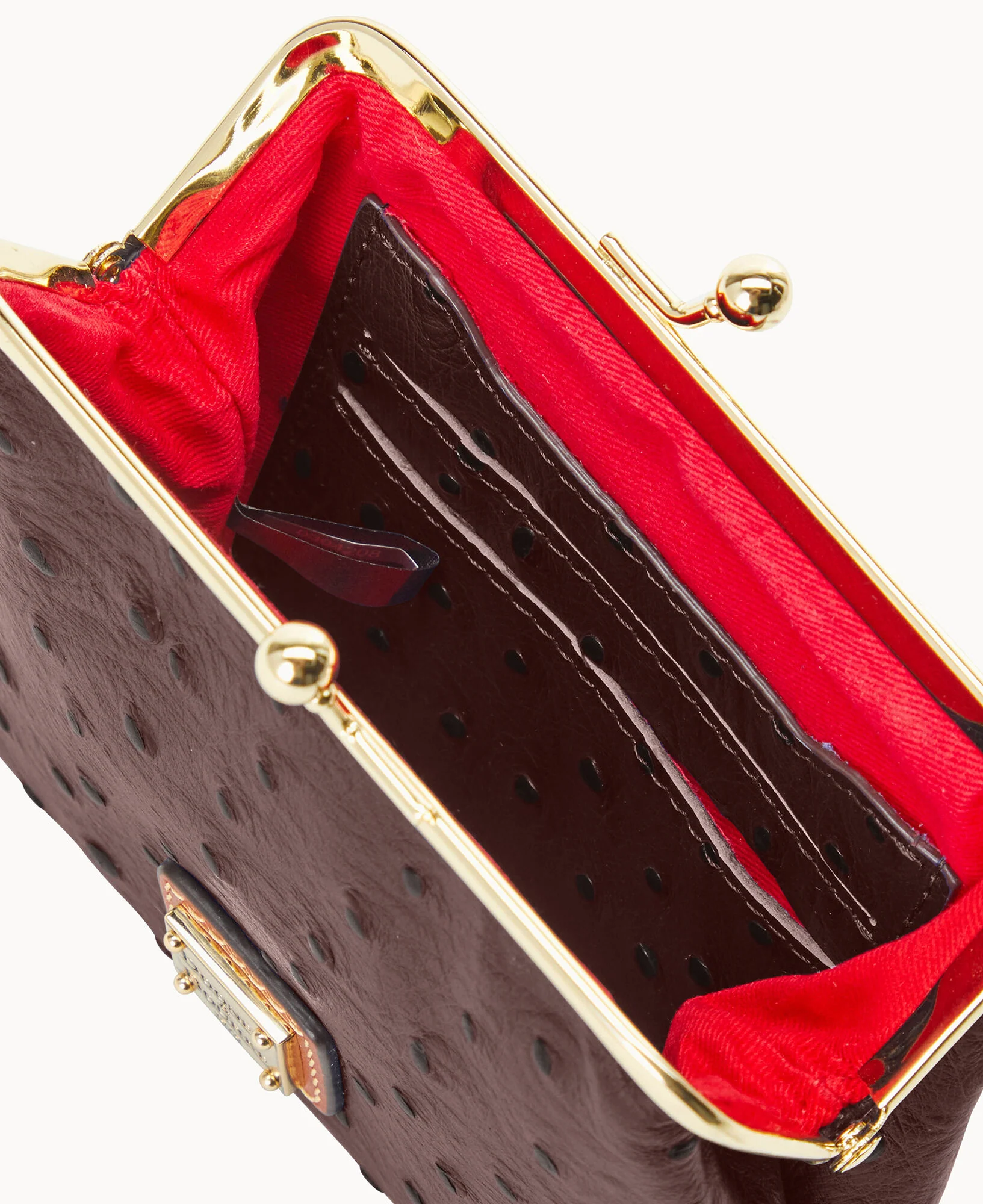 Ostrich Large Framed Purse - Image 23