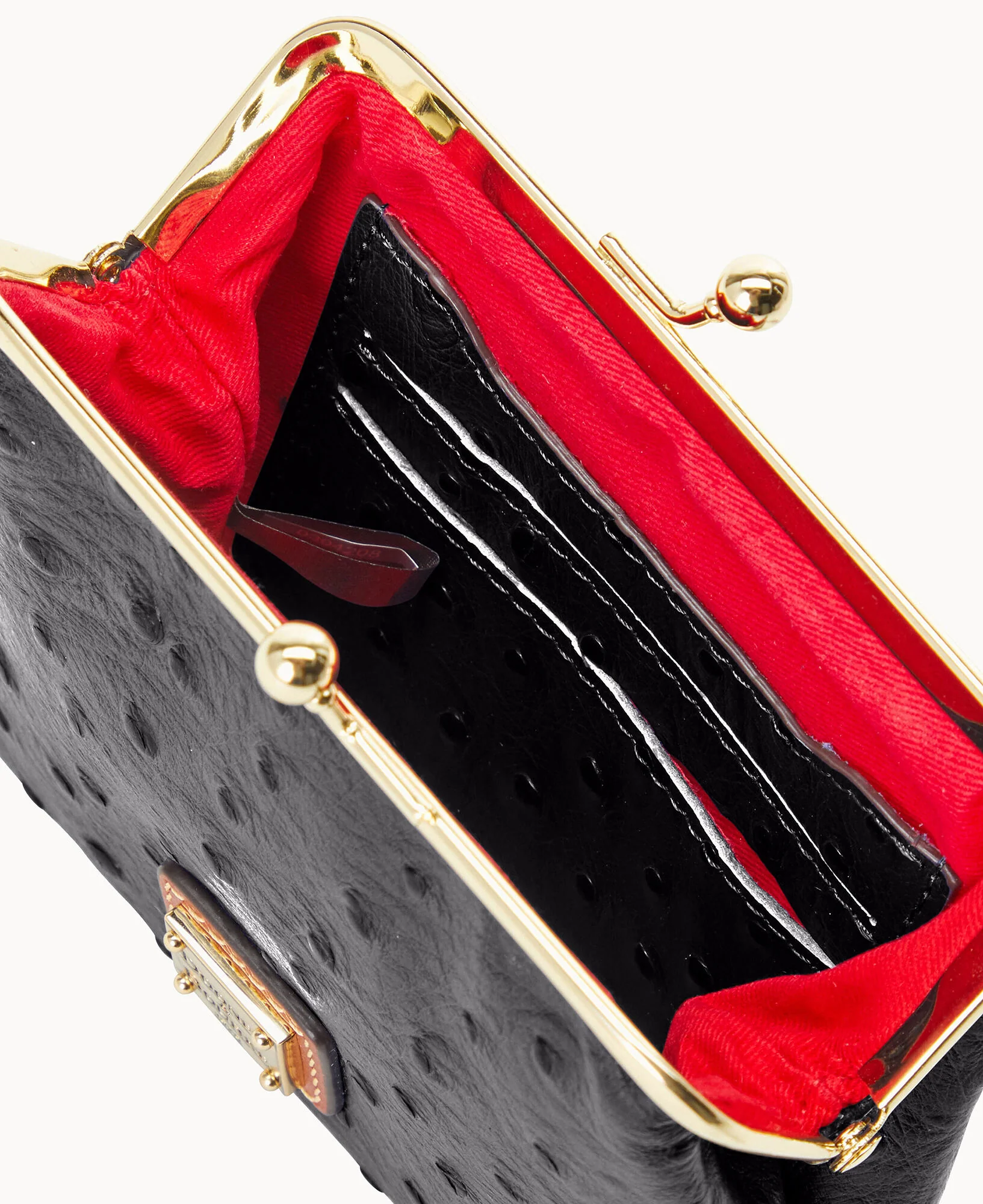 Ostrich Large Framed Purse - Image 29