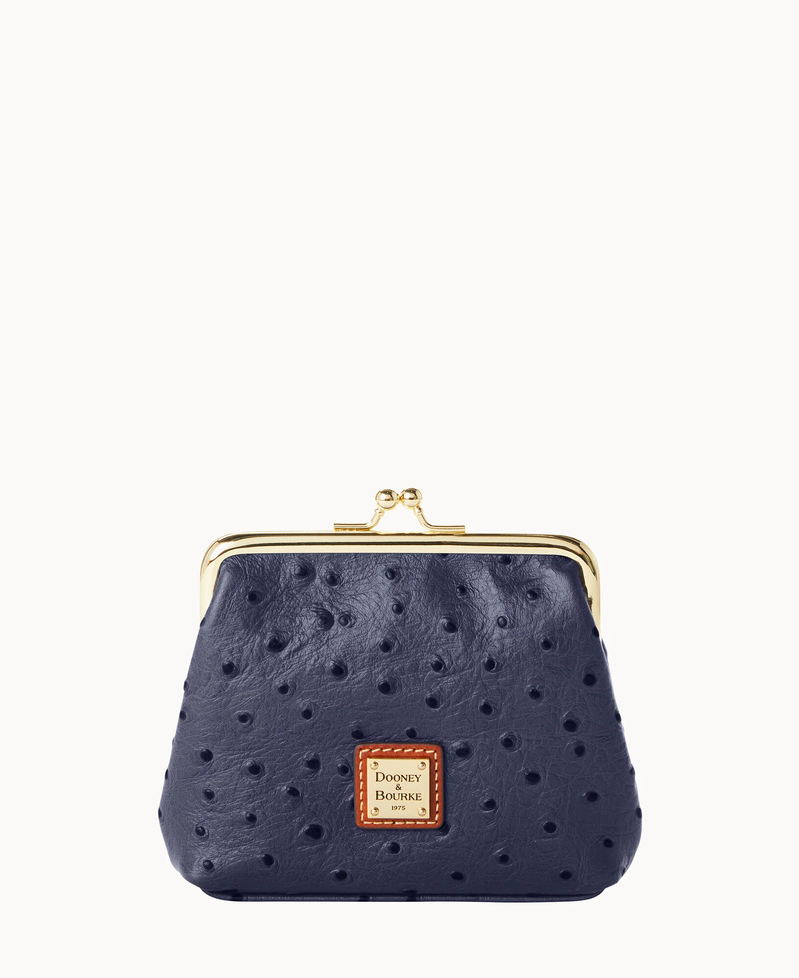 Ostrich Large Framed Purse - Image 30