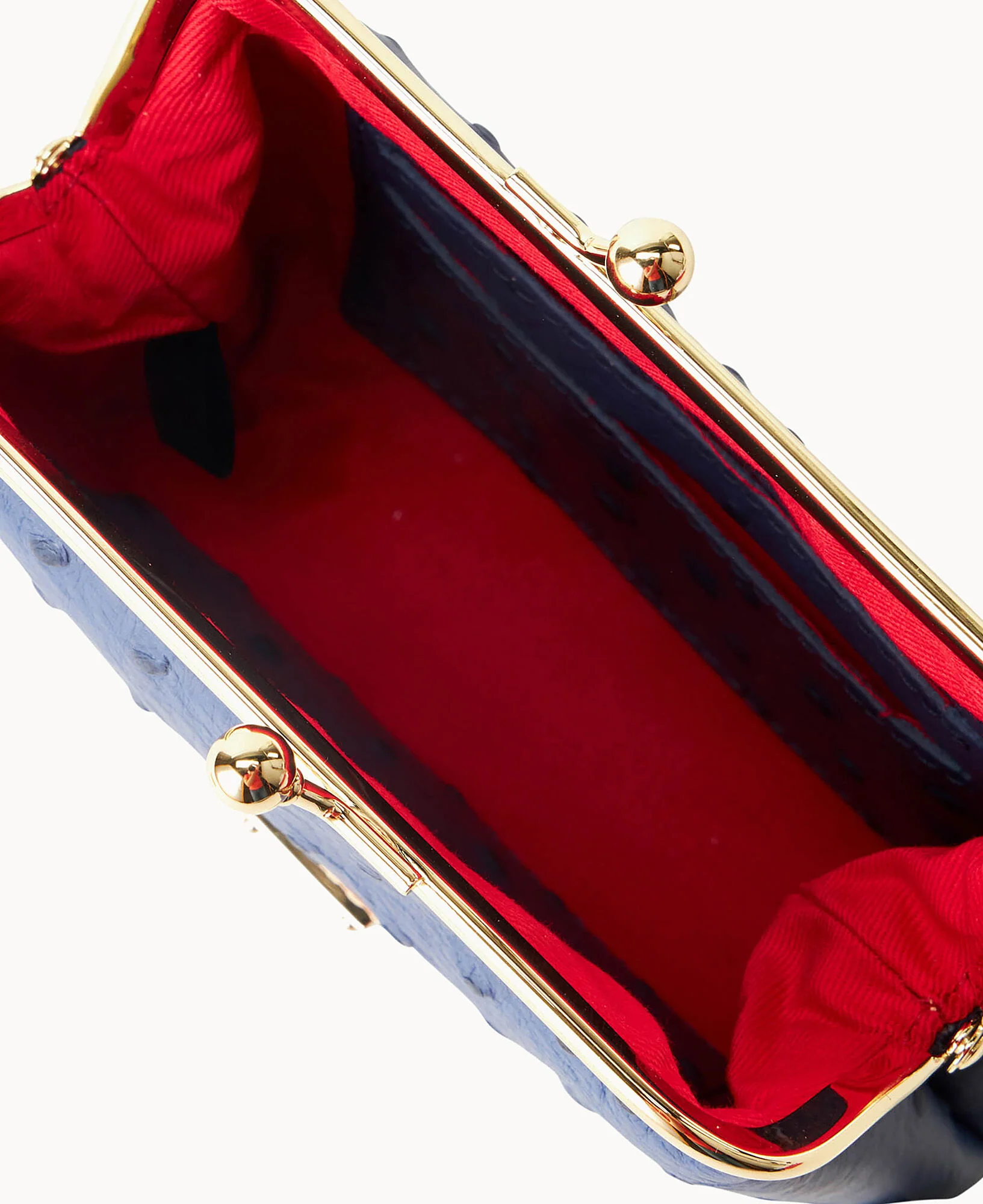 Ostrich Large Framed Purse - Image 42