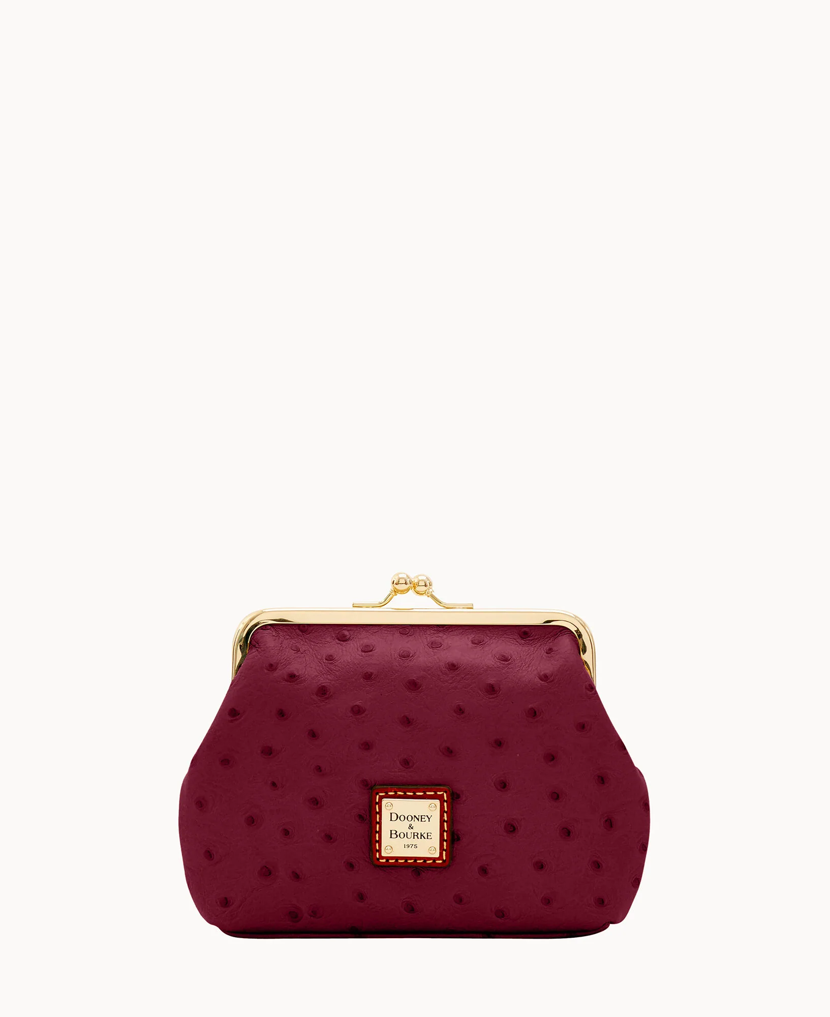 Ostrich Large Framed Purse - Image 44