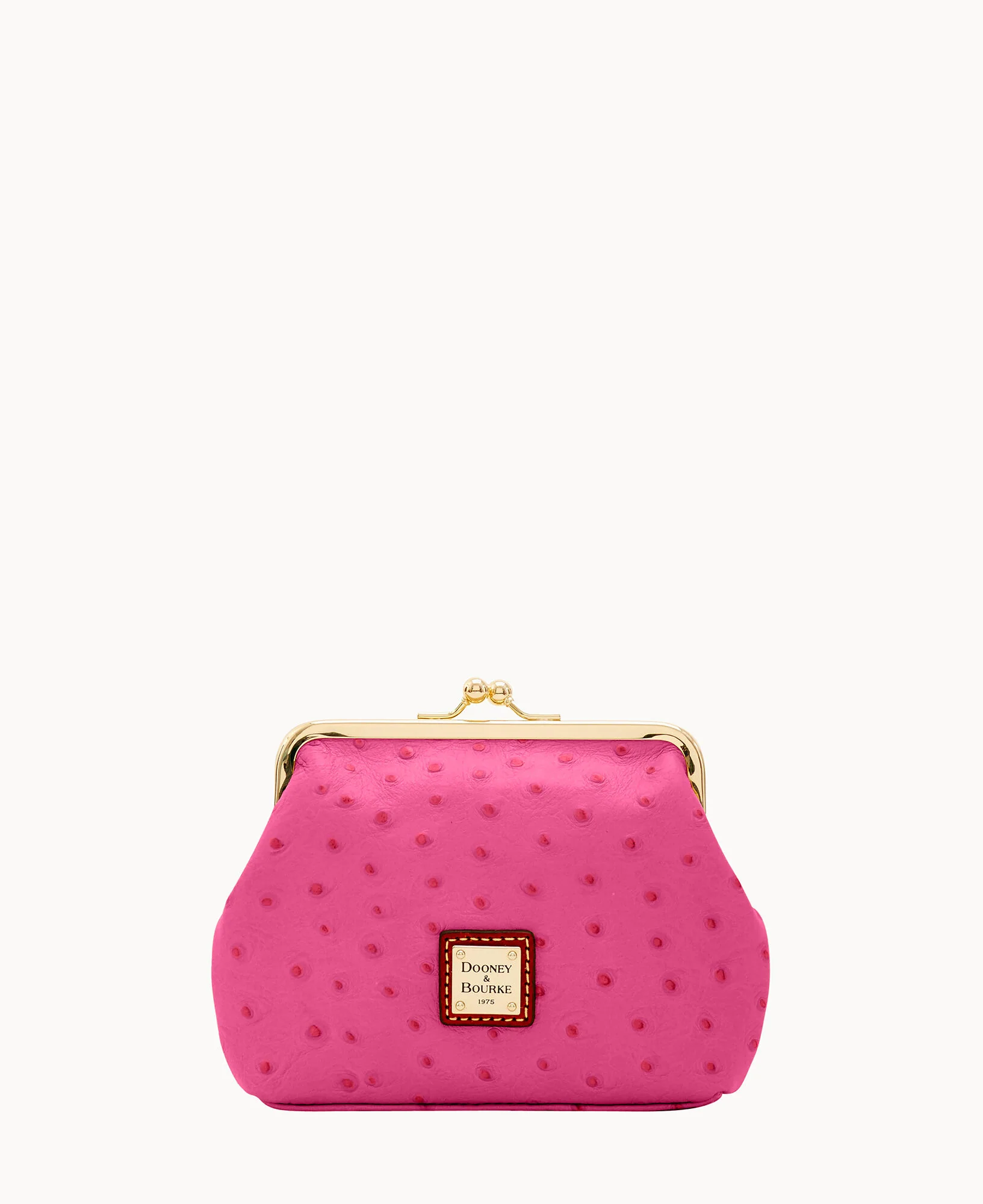 Ostrich Large Framed Purse - Image 50