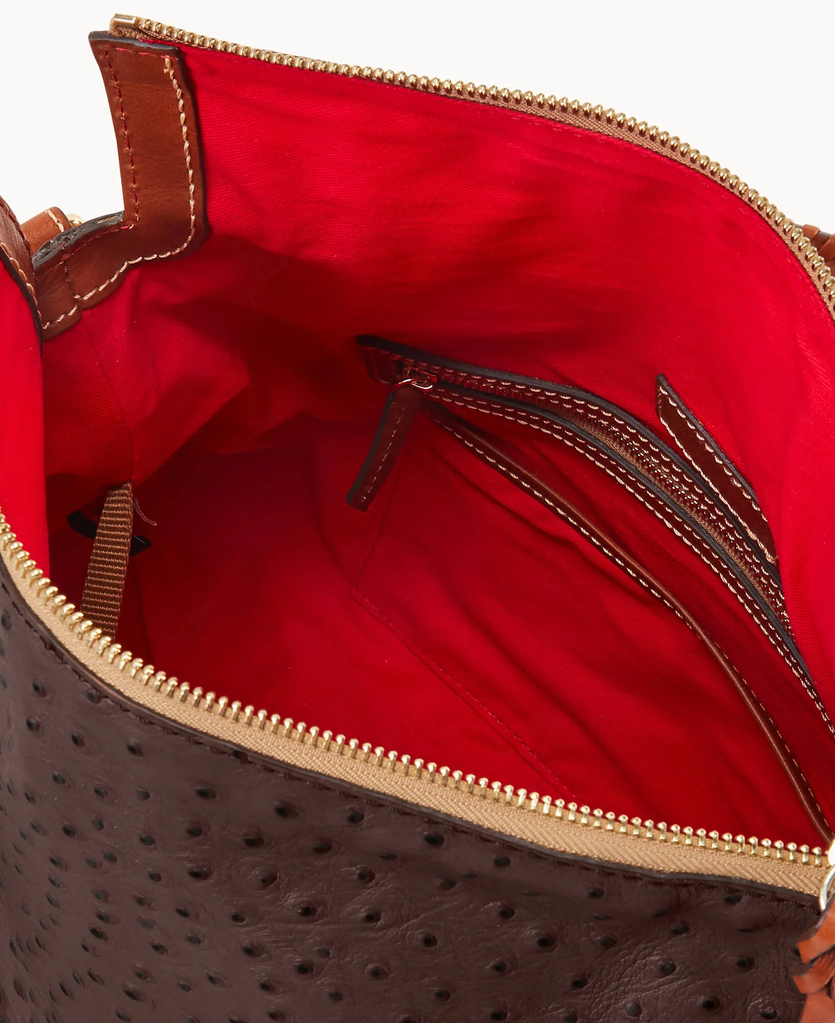 Ostrich Large Satchel - Image 10