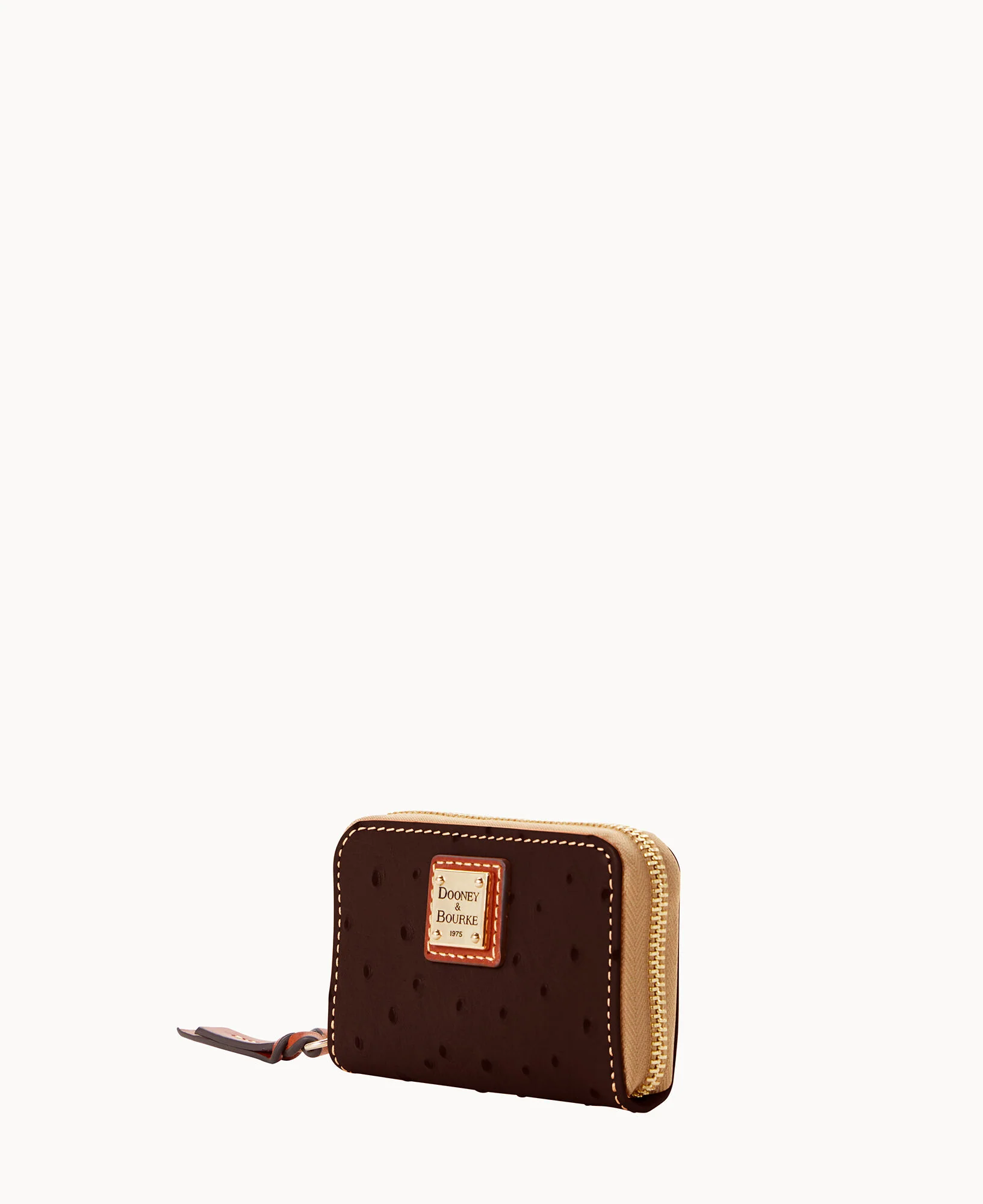 Ostrich Large Zip Around Credit Card Case - Image 2