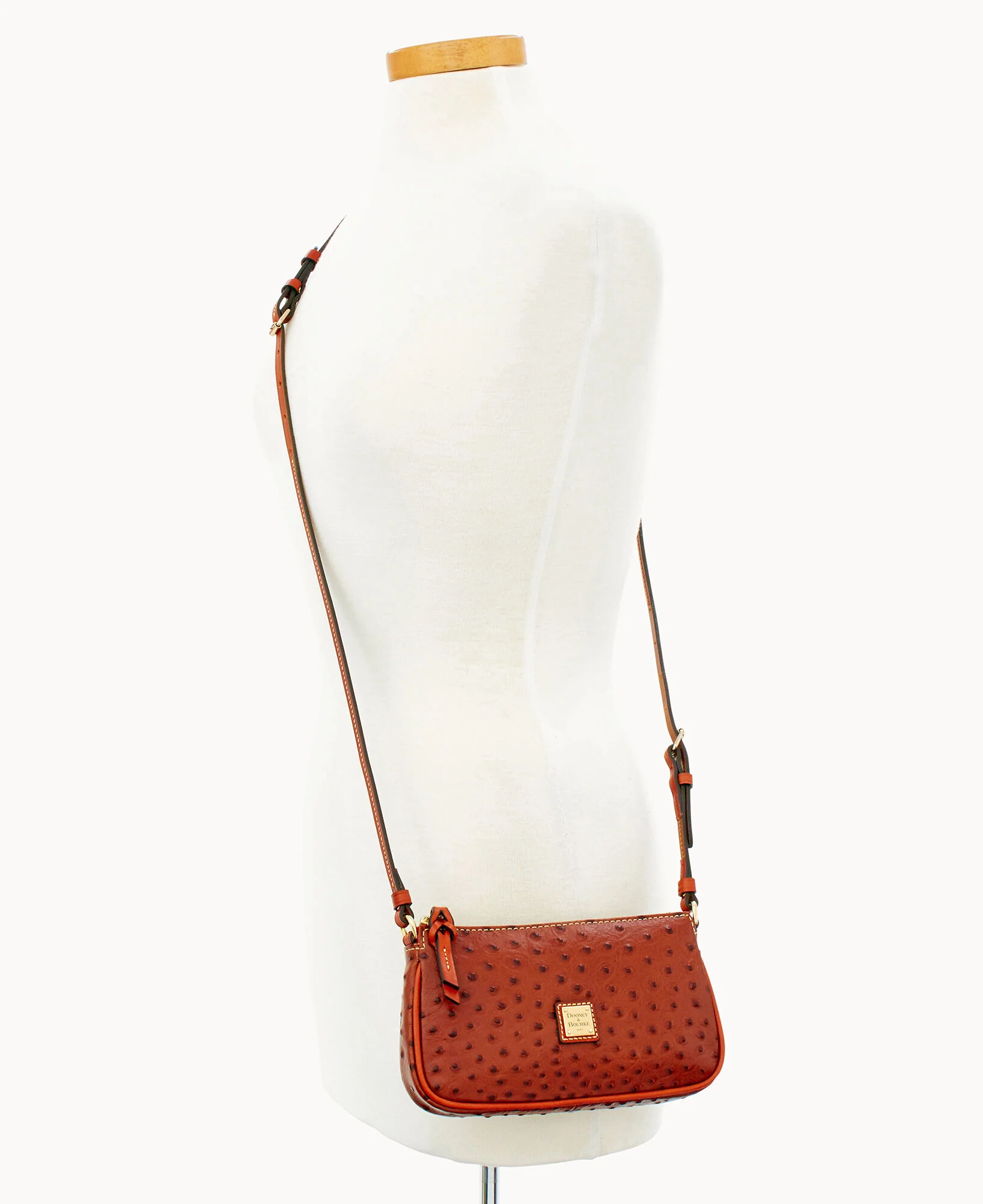 Ostrich Lexi Crossbody - Image 6