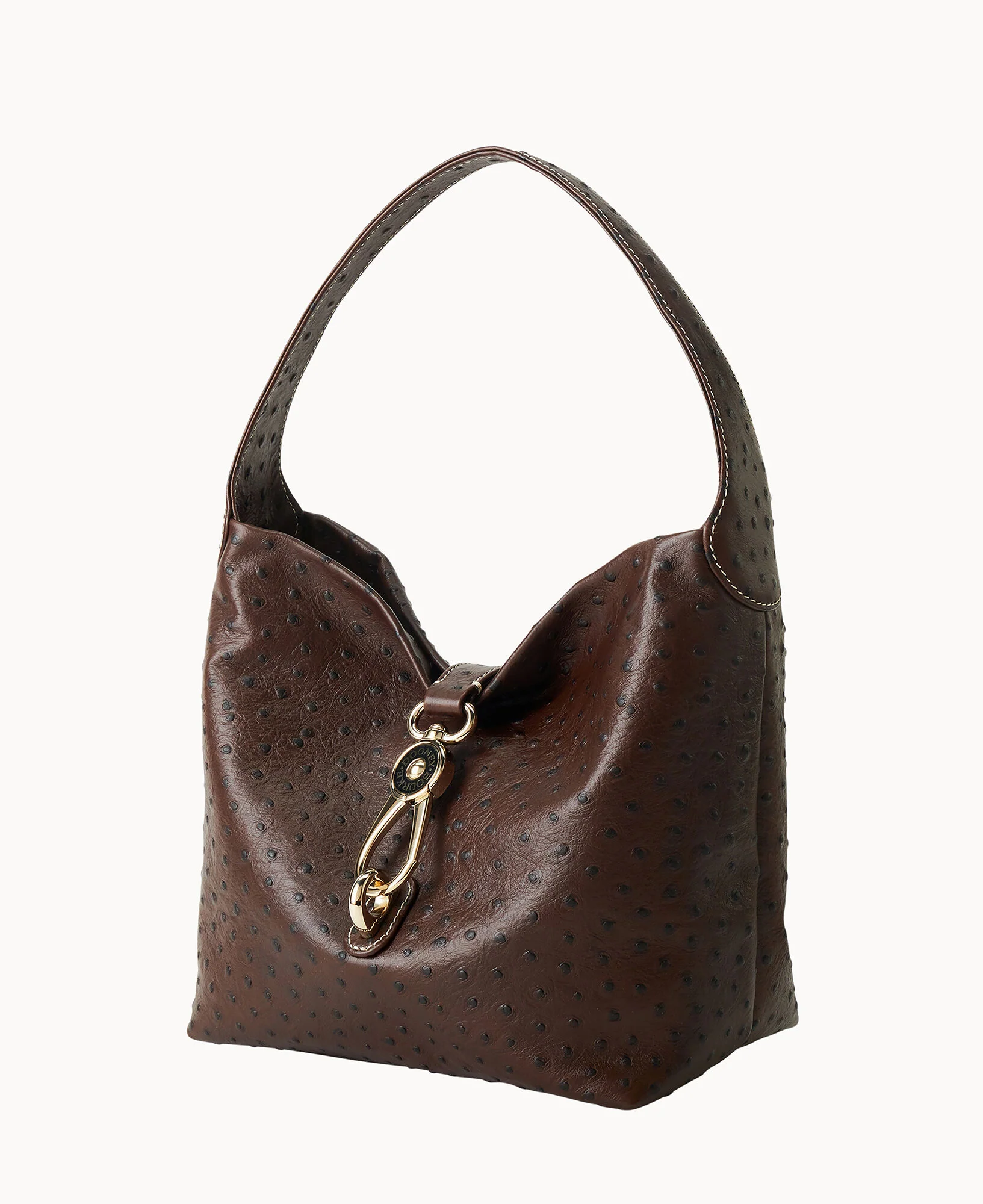 Ostrich Logo Lock Hobo - Image 20