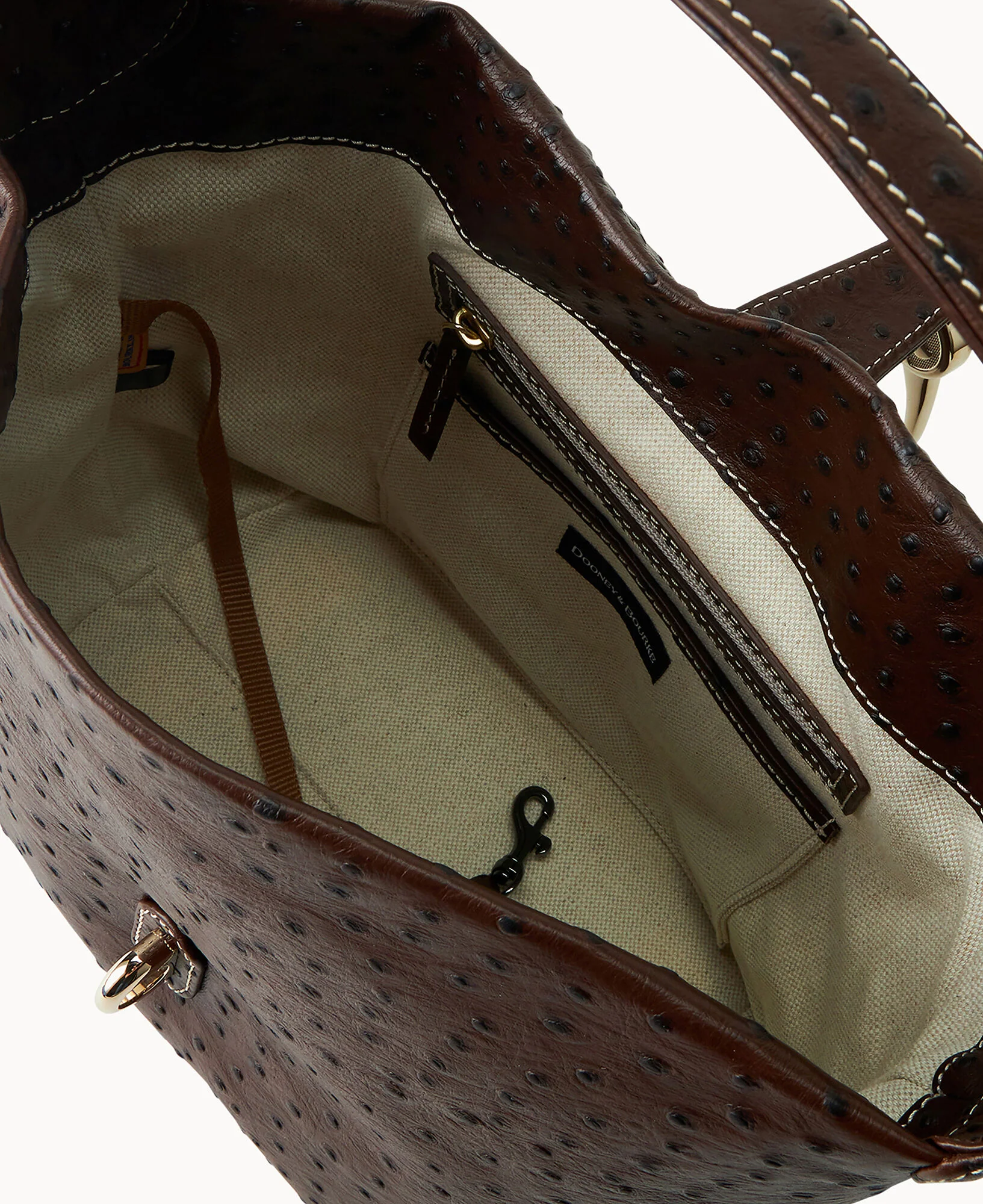 Ostrich Logo Lock Hobo - Image 21