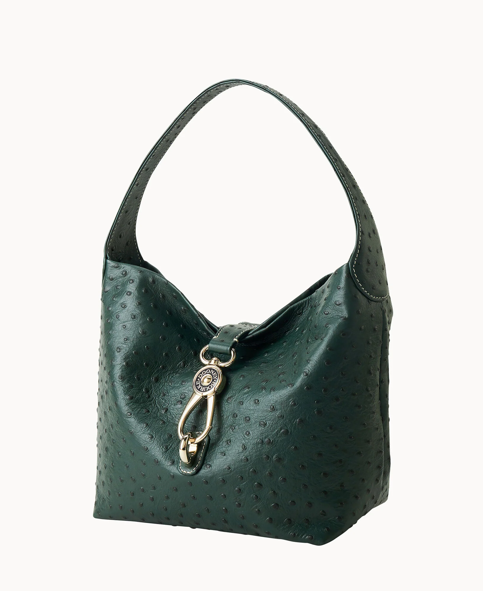 Ostrich Logo Lock Hobo - Image 24