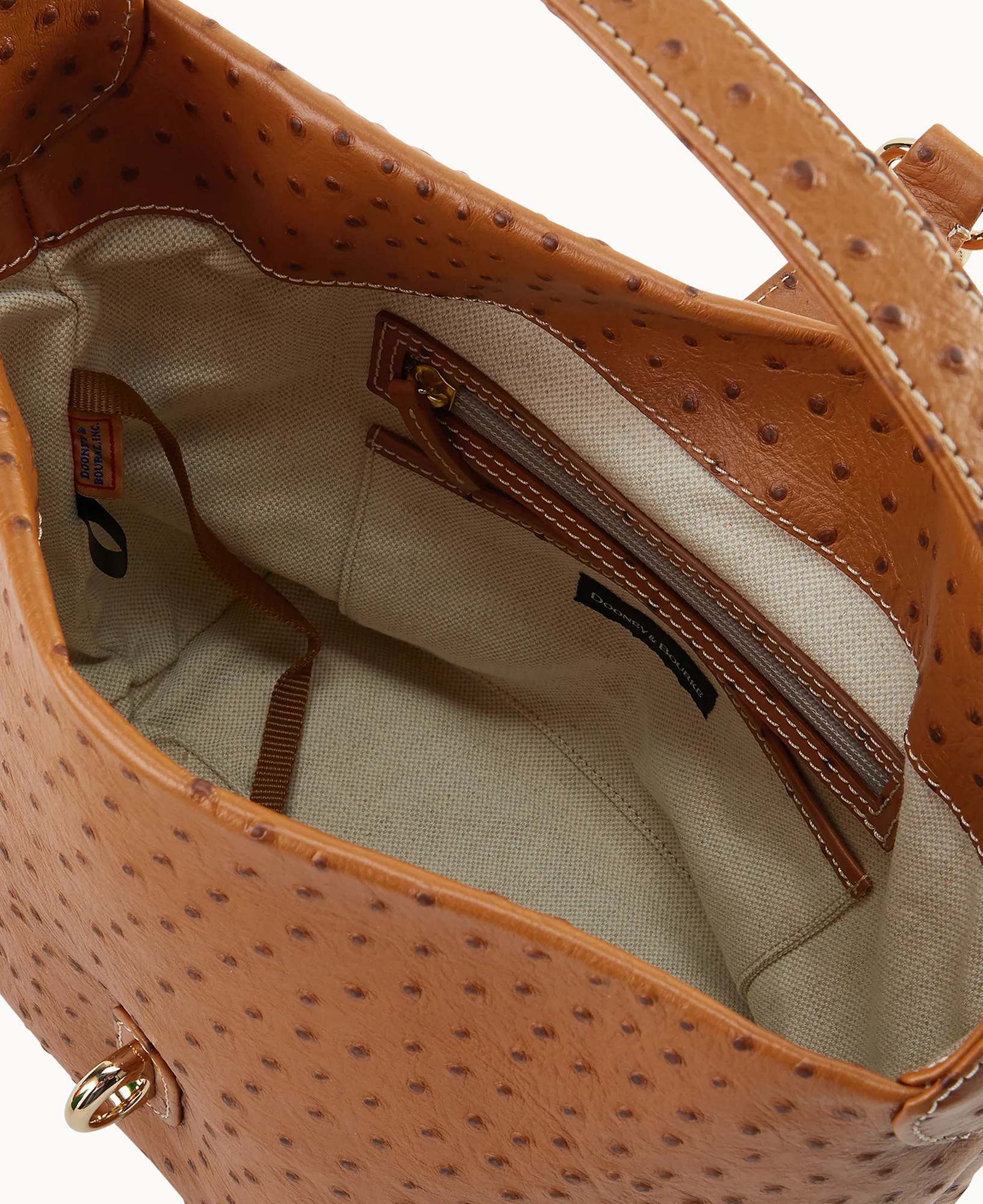 Ostrich Logo Lock Hobo - Image 28