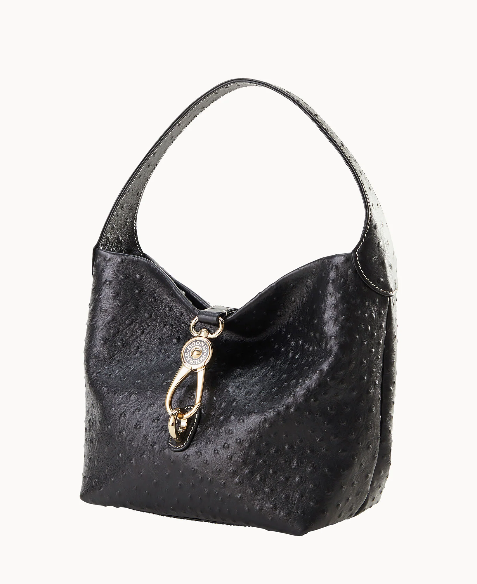 Ostrich Logo Lock Hobo - Image 4