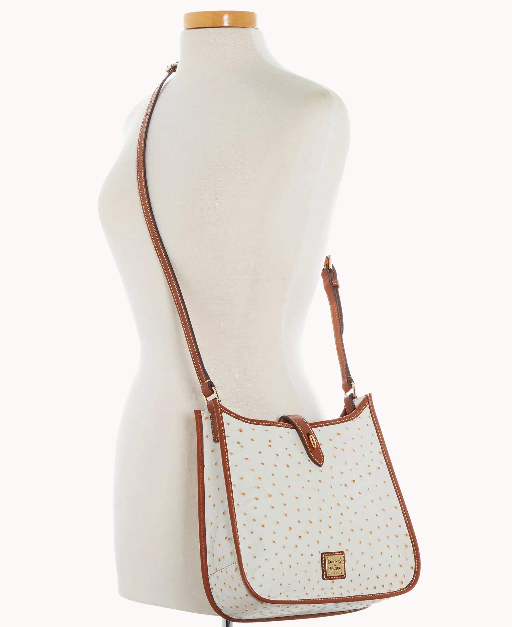Ostrich Messenger Crossbody - Image 15
