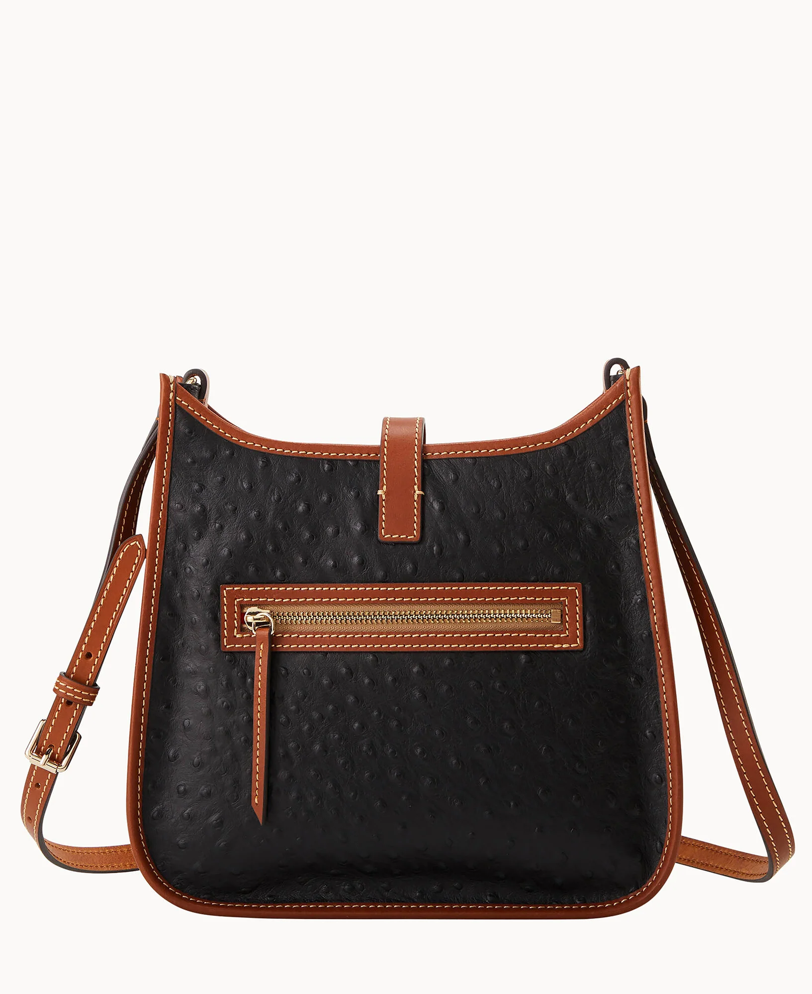 Ostrich Messenger Crossbody - Image 9