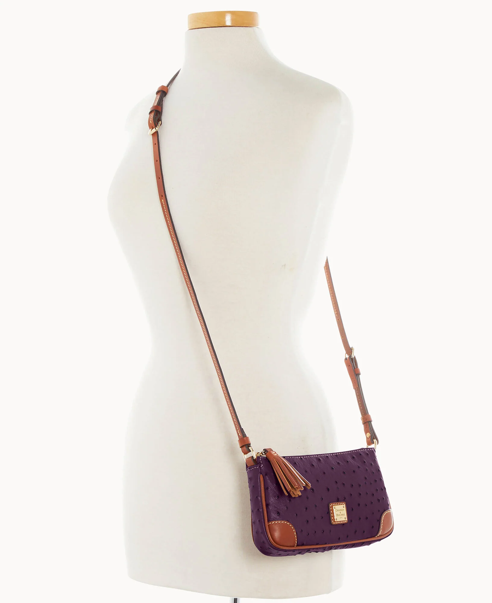 Ostrich Slim Crossbody - Image 5