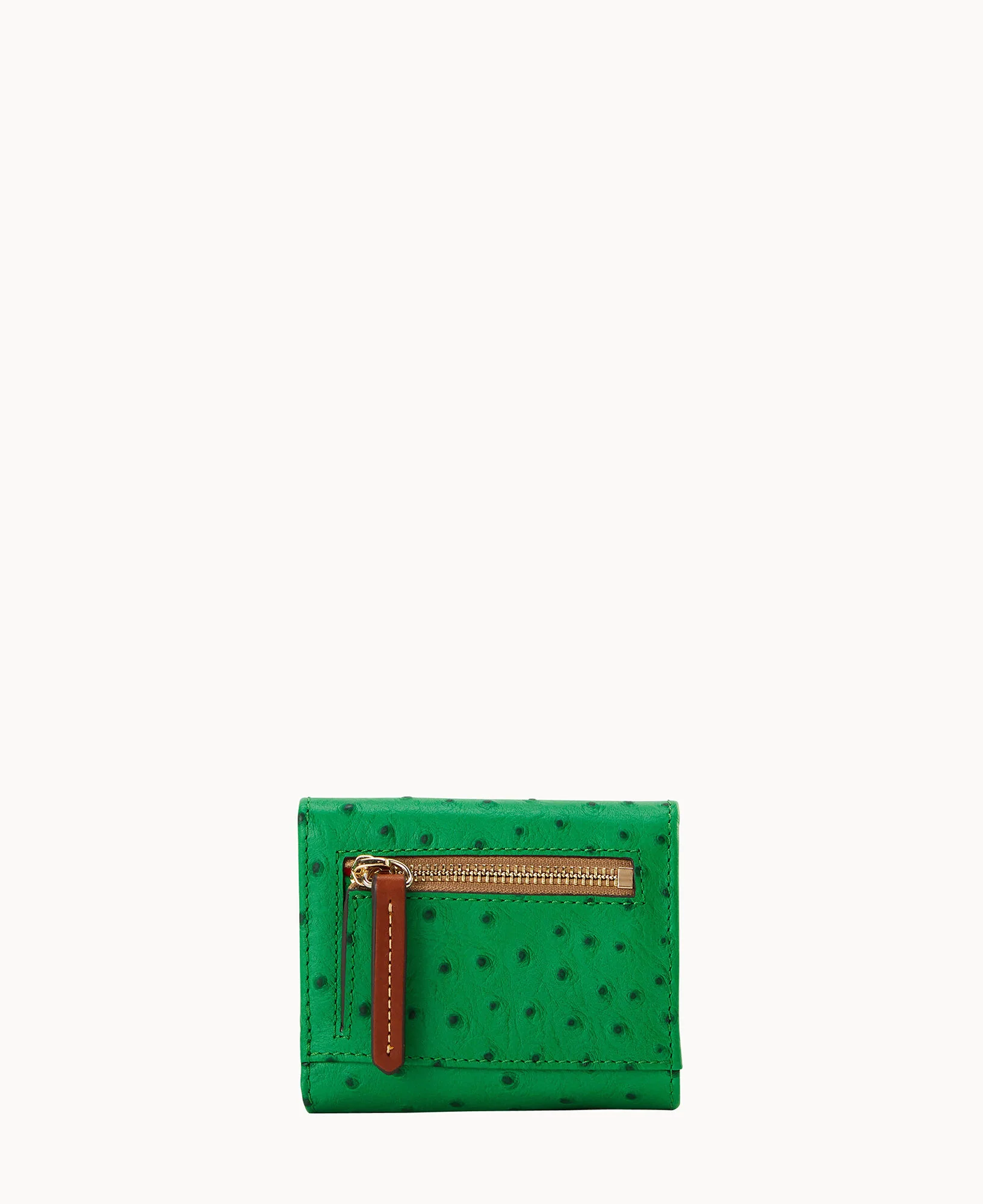 Ostrich Small Flap Wallet - Image 4