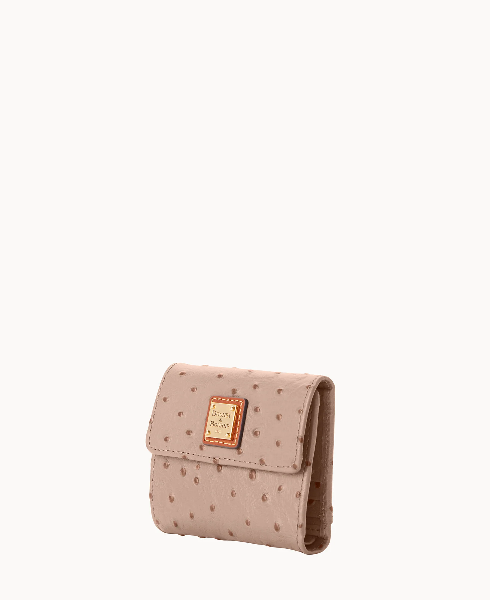Ostrich Small Flap Wallet - Image 5