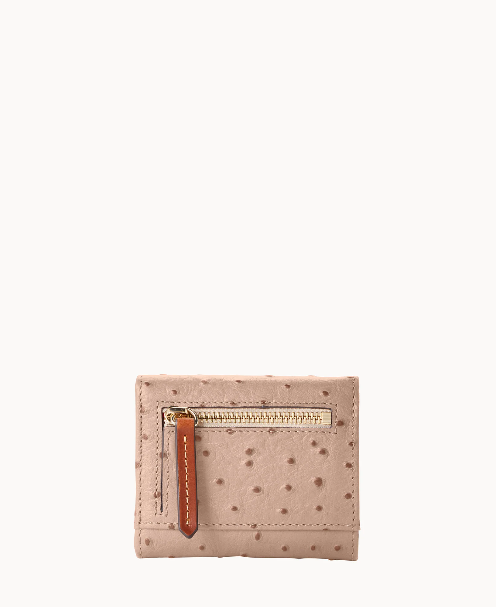 Ostrich Small Flap Wallet - Image 7