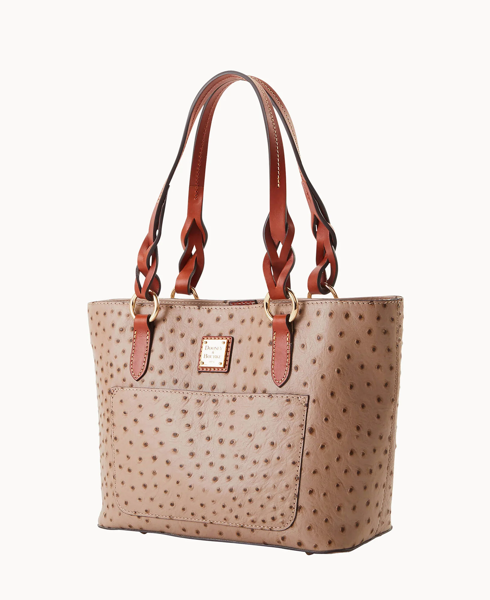 Ostrich Small Gretchen Tote - Image 2