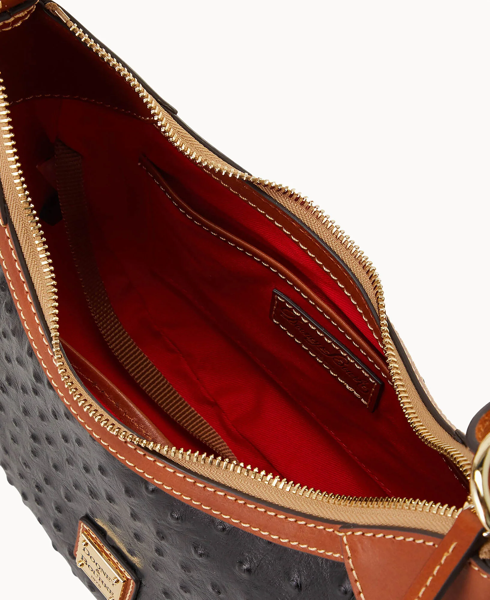 Ostrich Small Hobo - Image 14