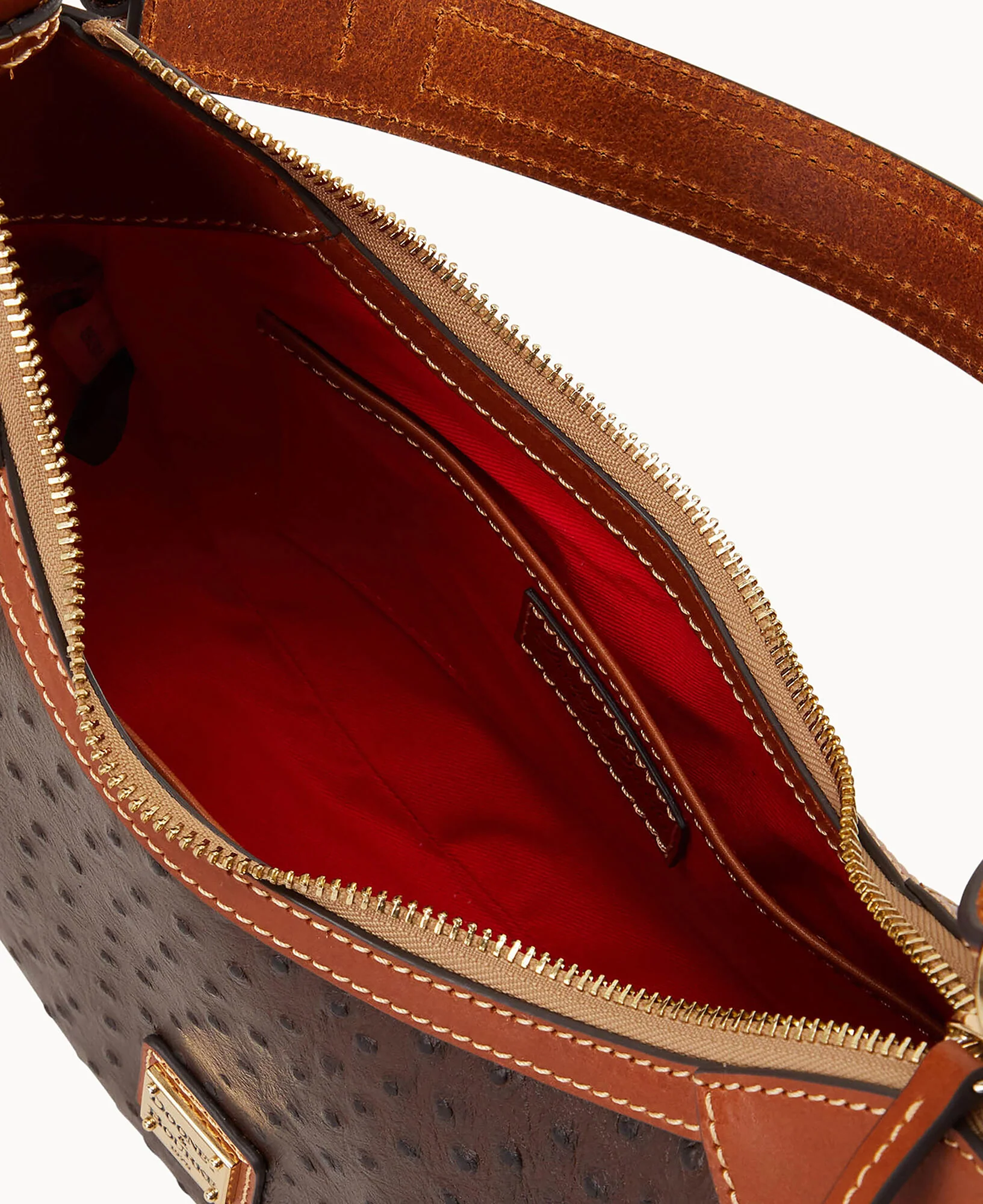 Ostrich Small Hobo - Image 18