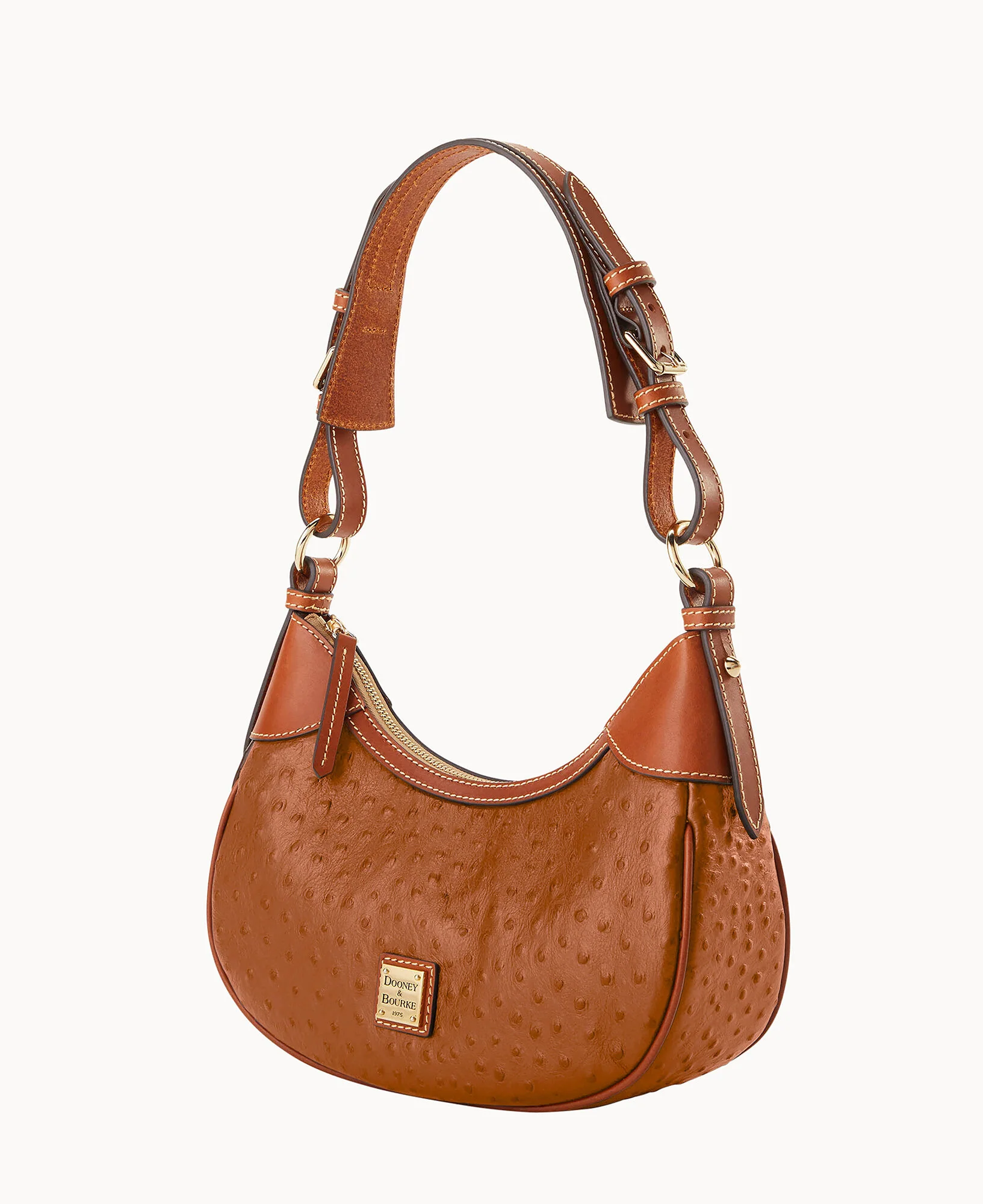 Ostrich Small Hobo - Image 9