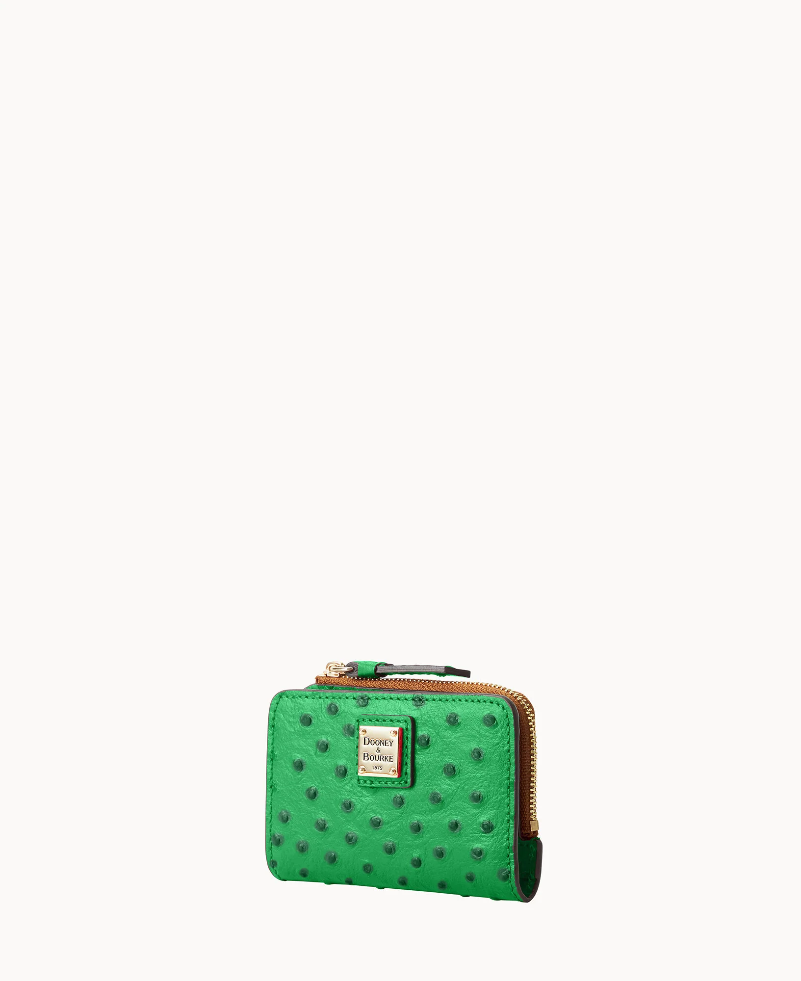 Ostrich Zip Credit Card Wallet 12 - Image 35