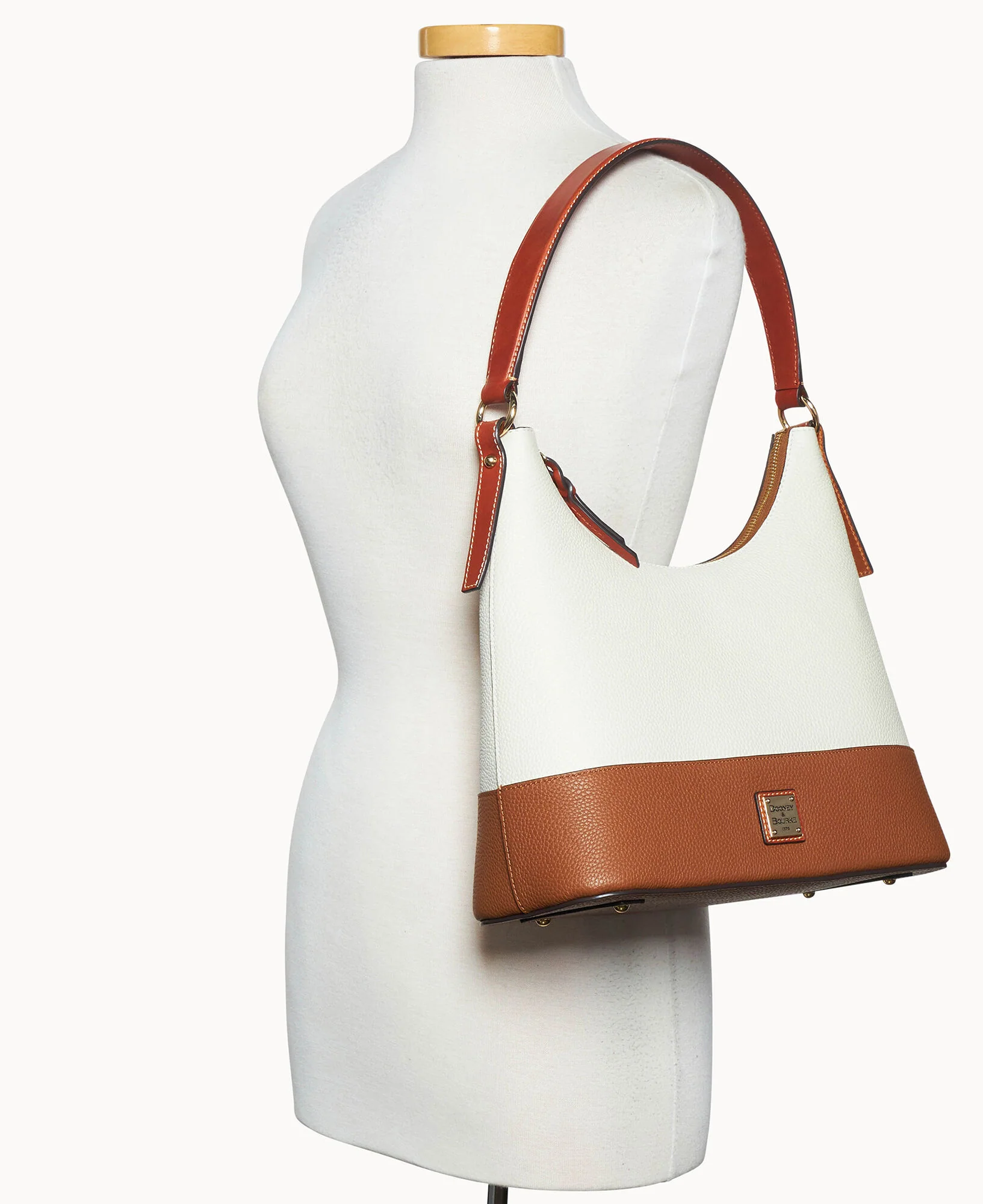 Pebble Color Block Hobo - Image 5