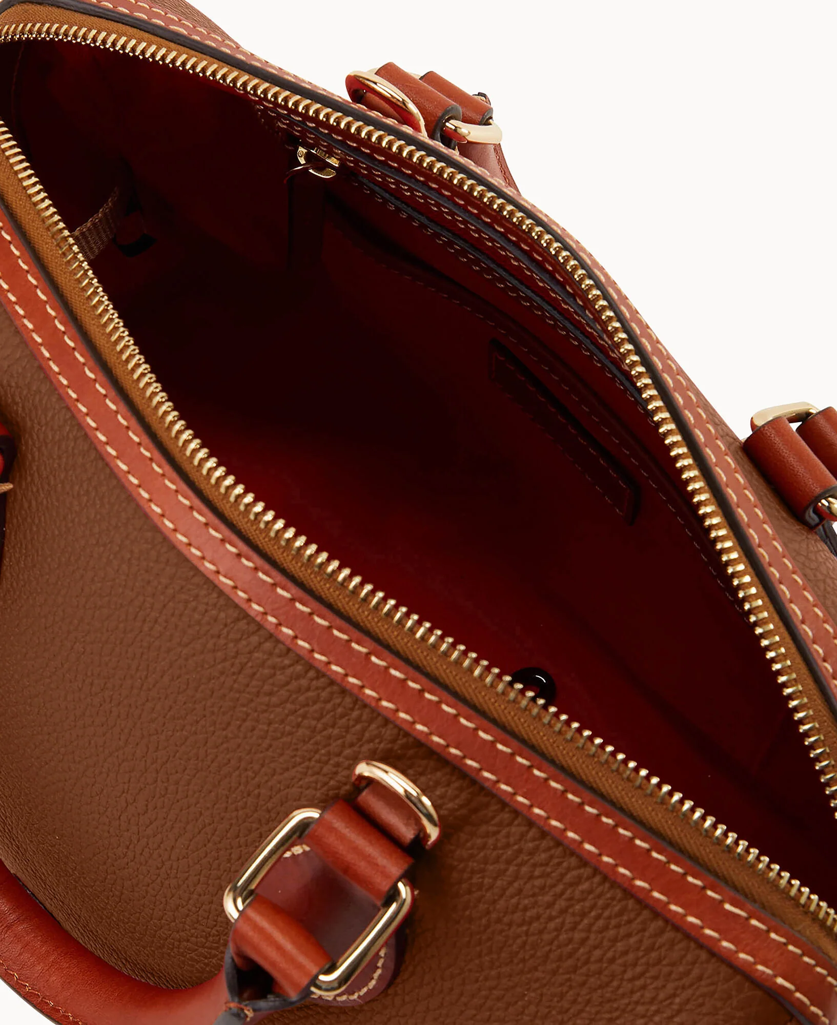 Pebble Grain Barrel Satchel - Image 17