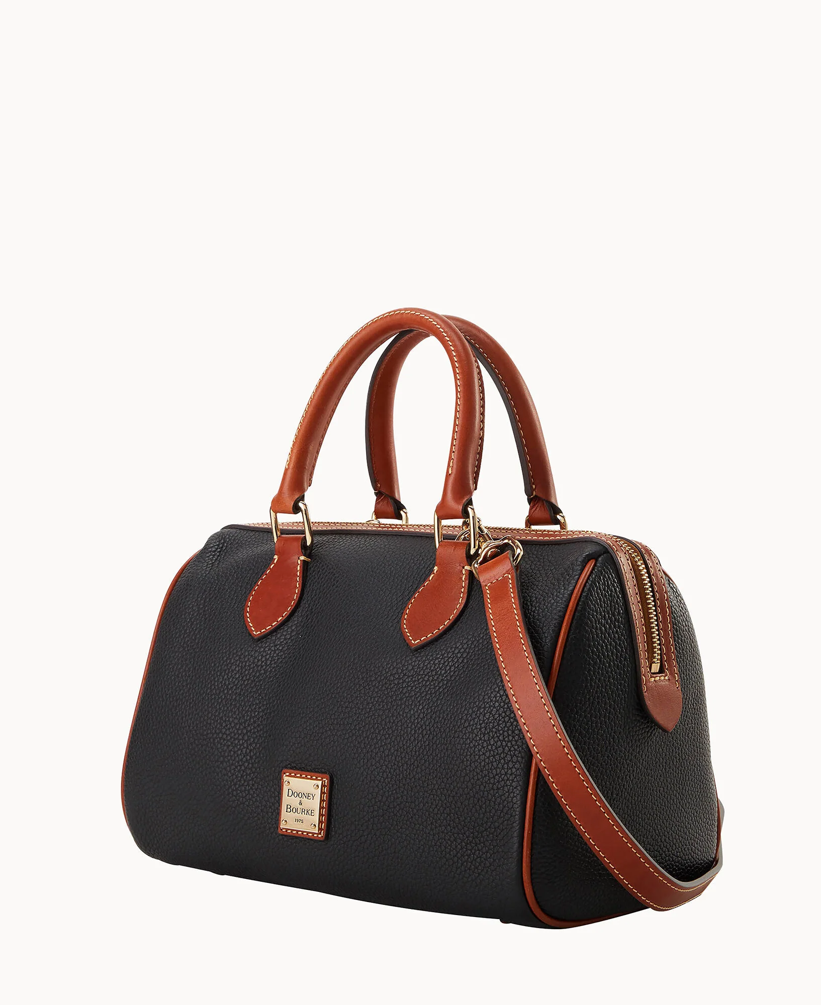 Pebble Grain Barrel Satchel - Image 2