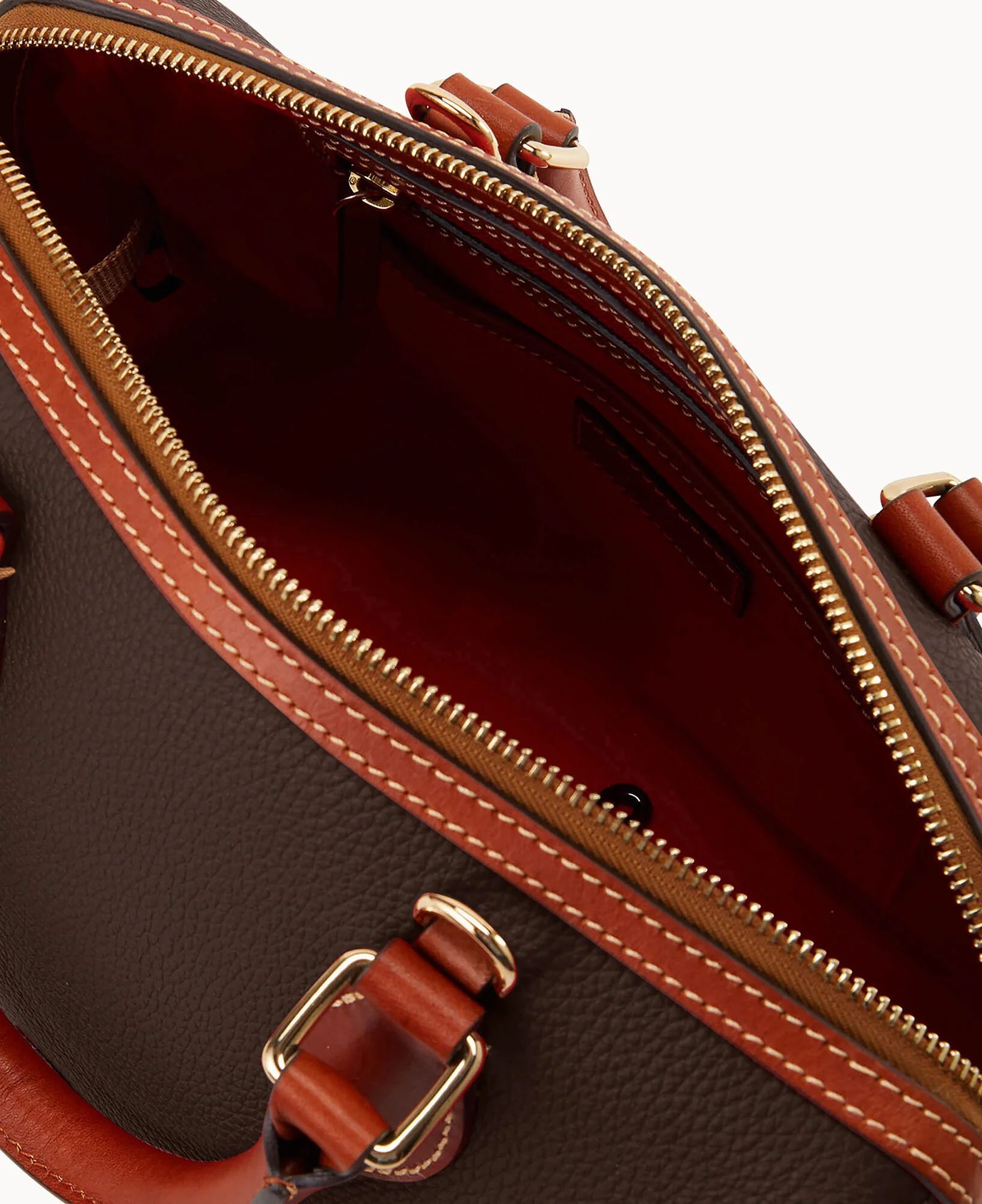 Pebble Grain Barrel Satchel - Image 21