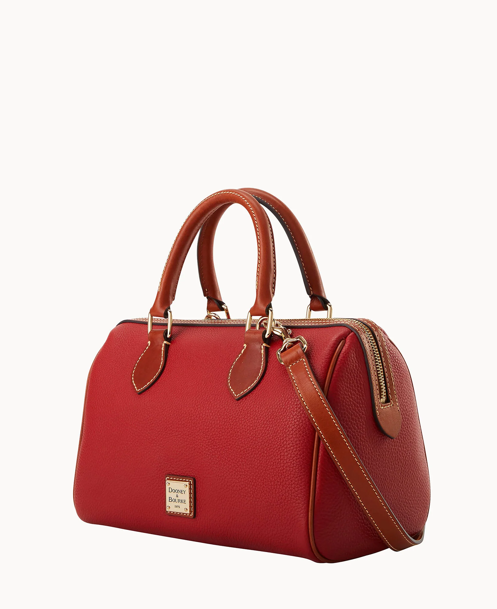 Pebble Grain Barrel Satchel - Image 28