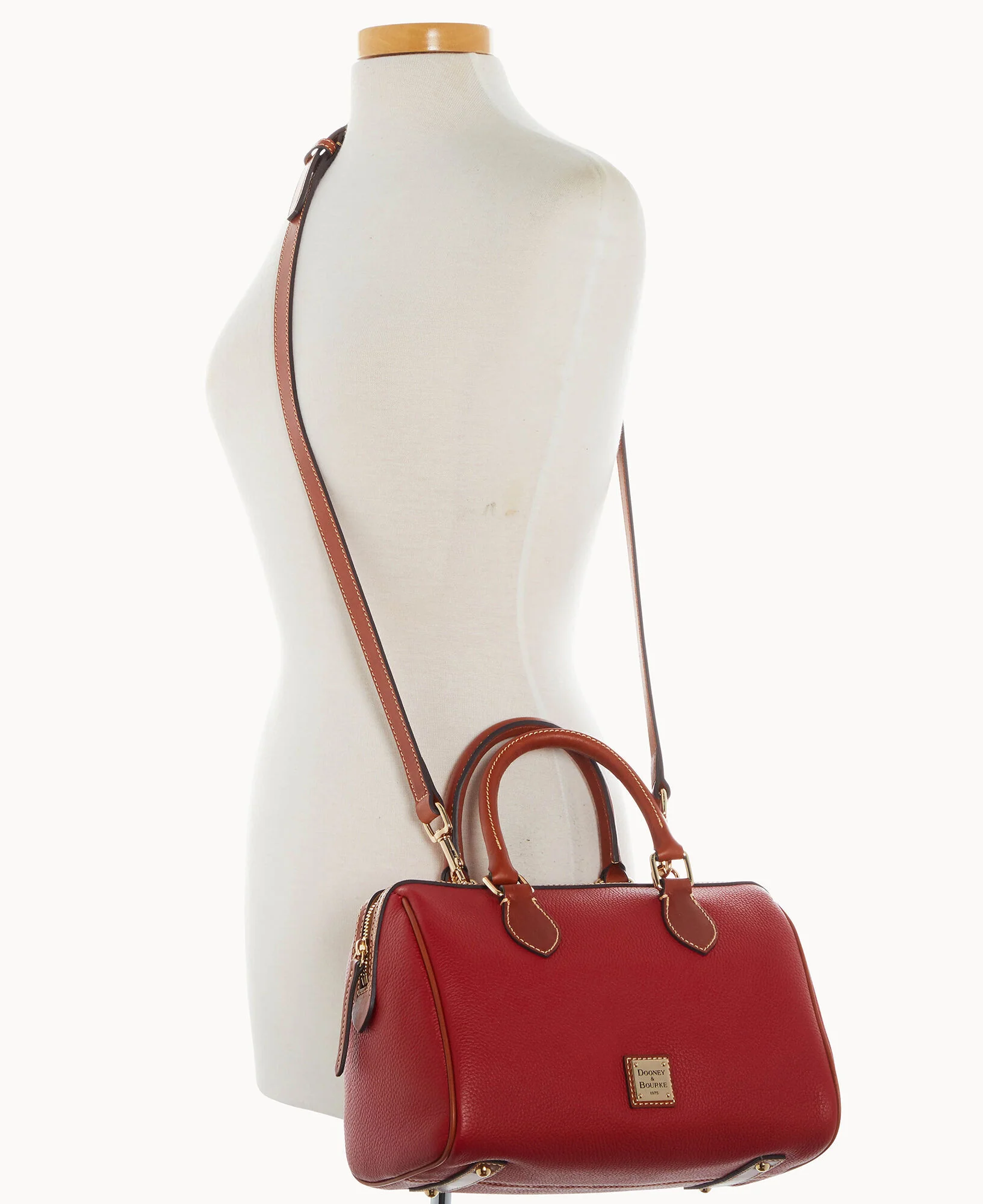 Pebble Grain Barrel Satchel - Image 30