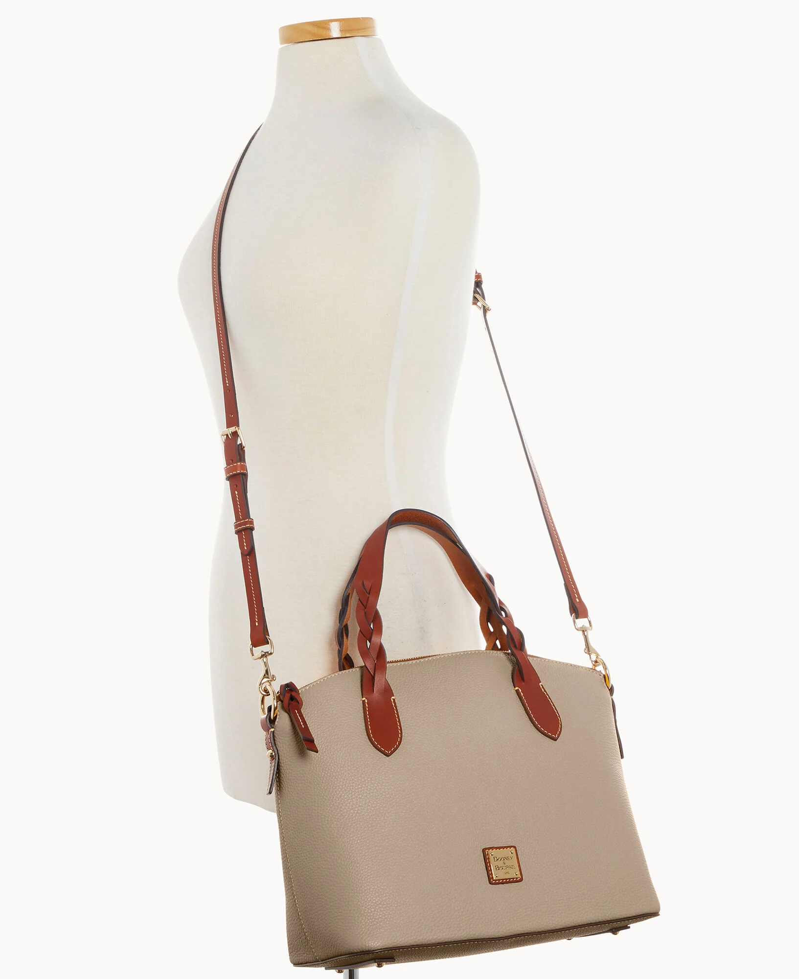 Pebble Grain Celeste Satchel - Image 15