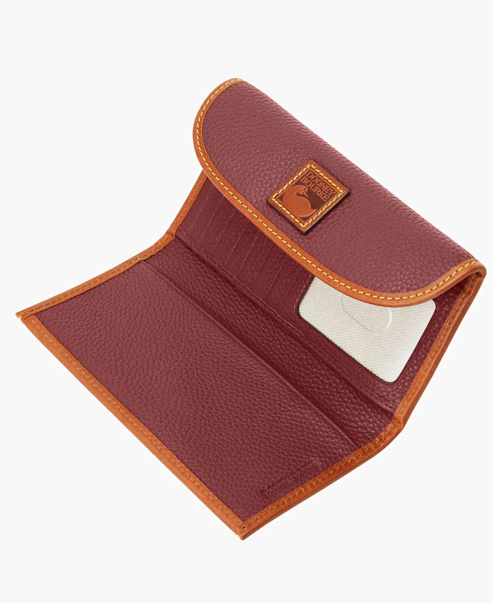 Pebble Grain Continental Clutch - Image 18