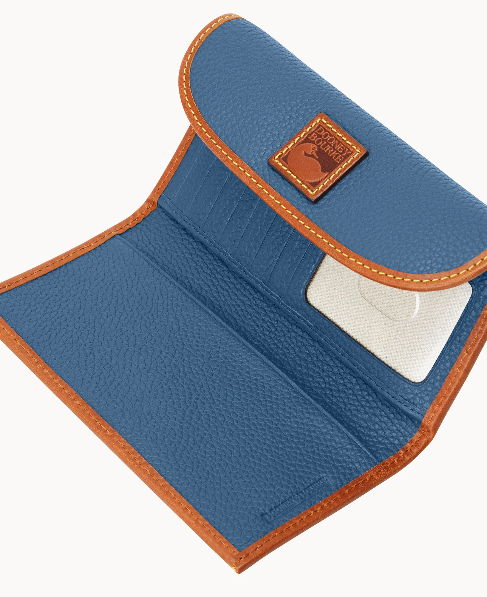 Pebble Grain Continental Clutch - Image 21