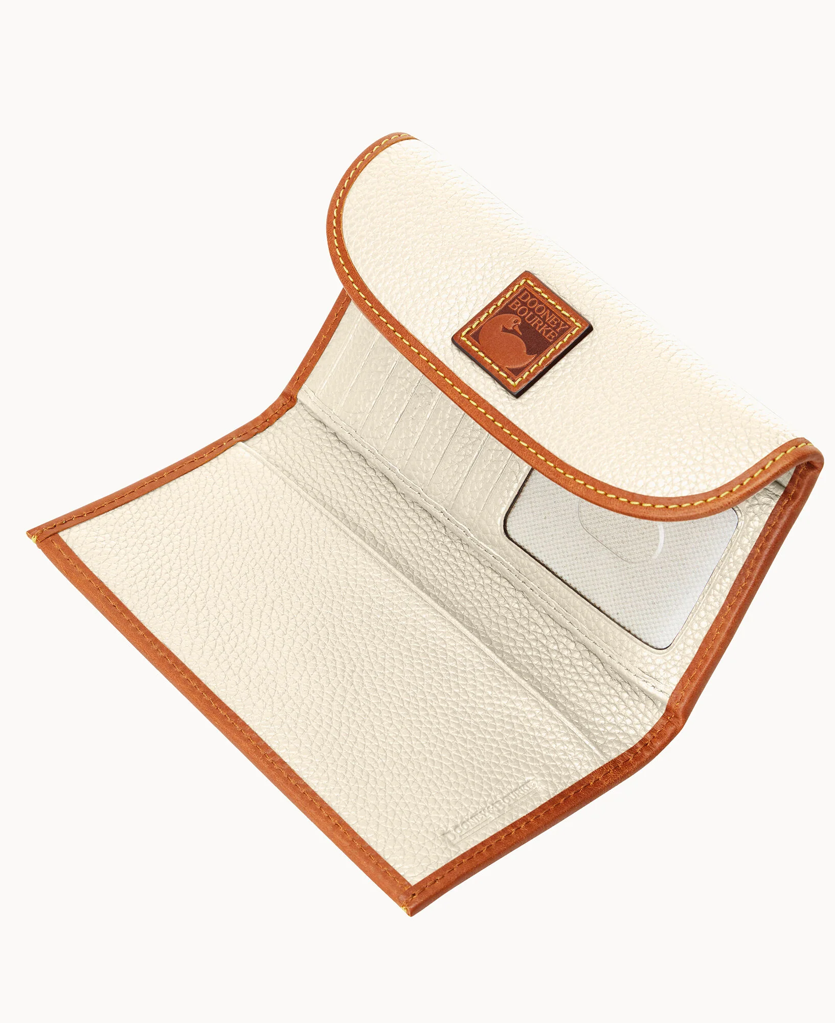 Pebble Grain Continental Clutch - Image 27